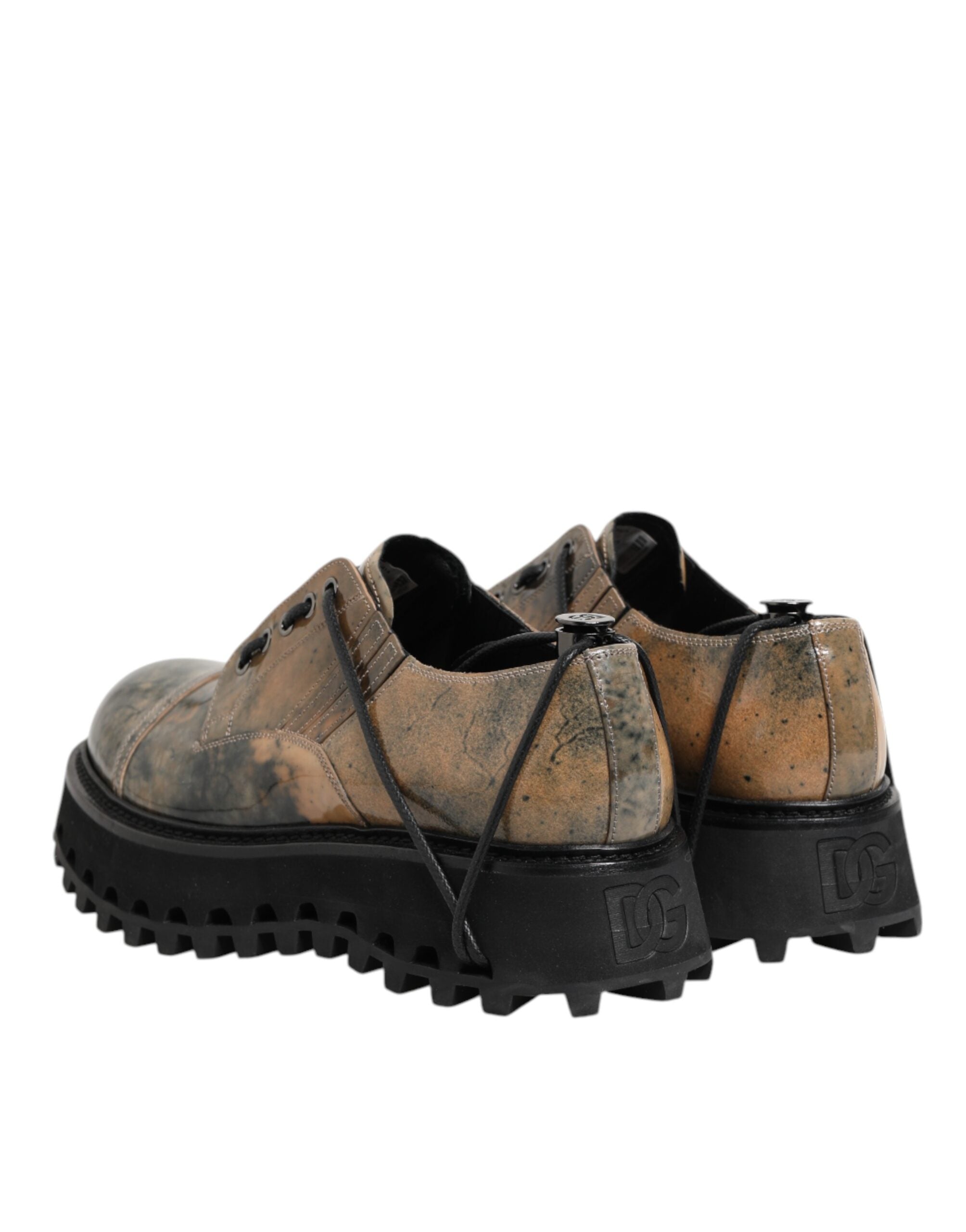 Мъжки обувки от конска кожа Men’s shoes DOLCE & GABBANA from horse leather heels view
