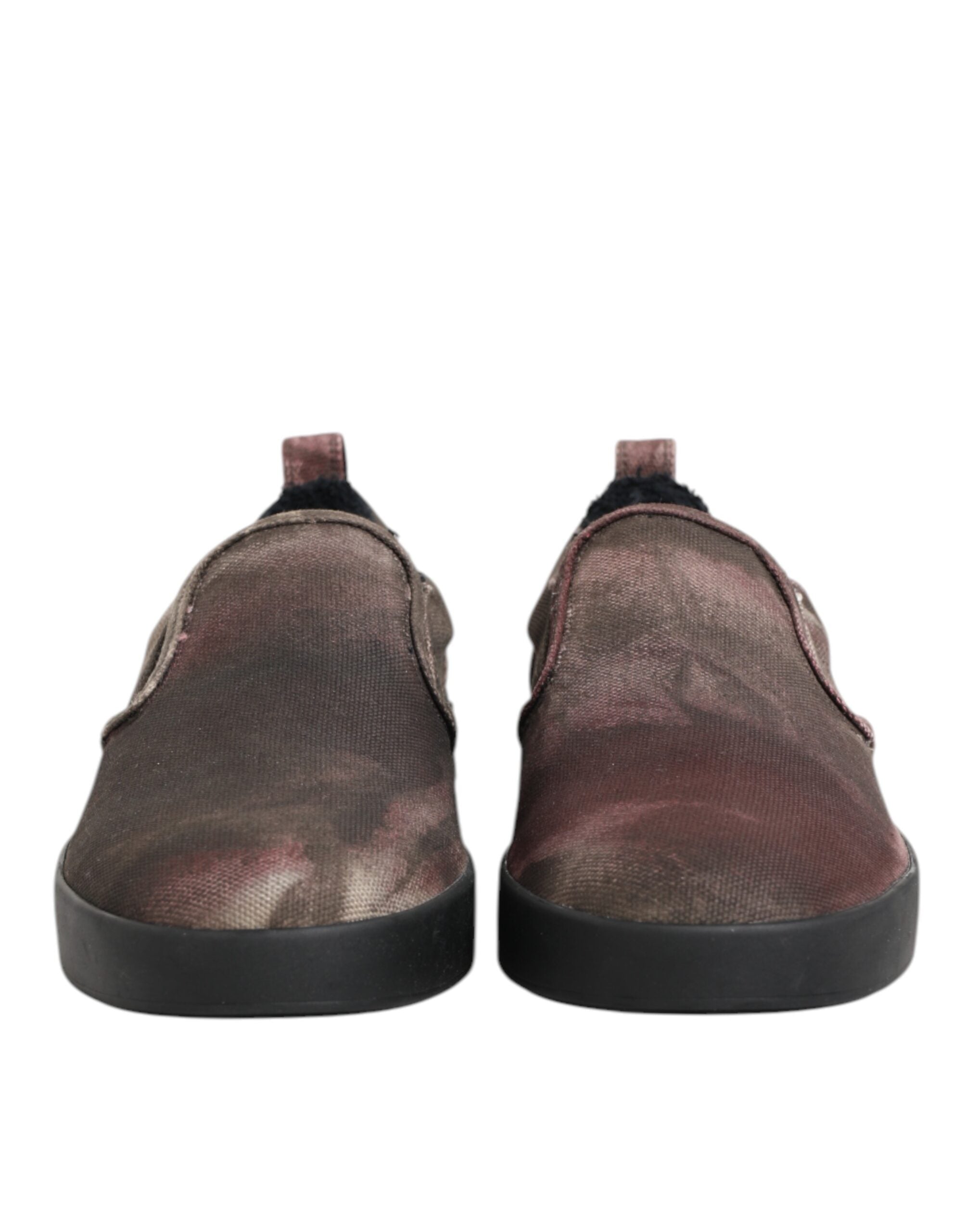 Мъжки кецове Men’s denim slip on sneakers DOLCE & GABBANA CS1900 AK368 80995 front view