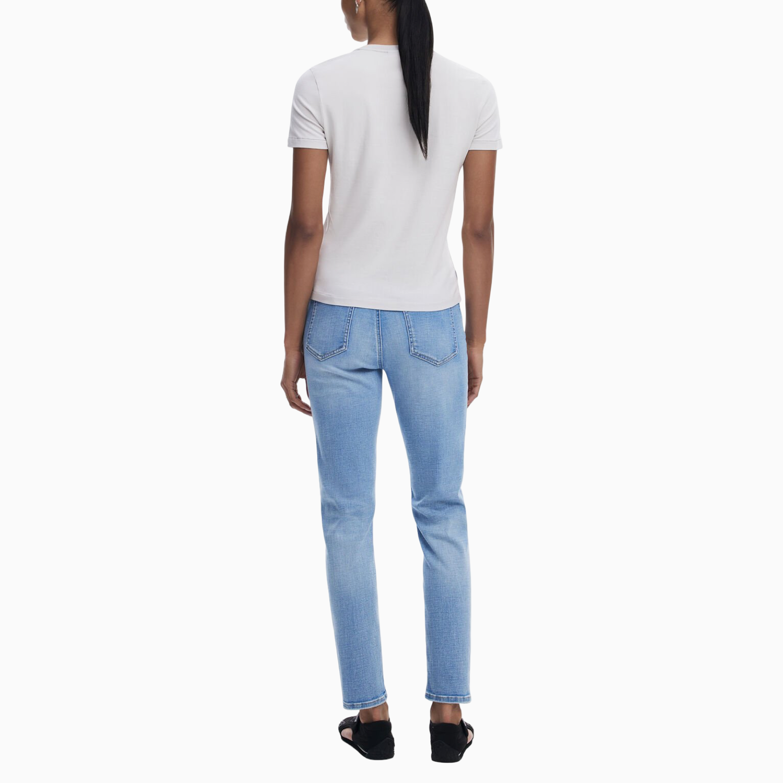 Дамски дънки Desigual 25SWDD75 Back View