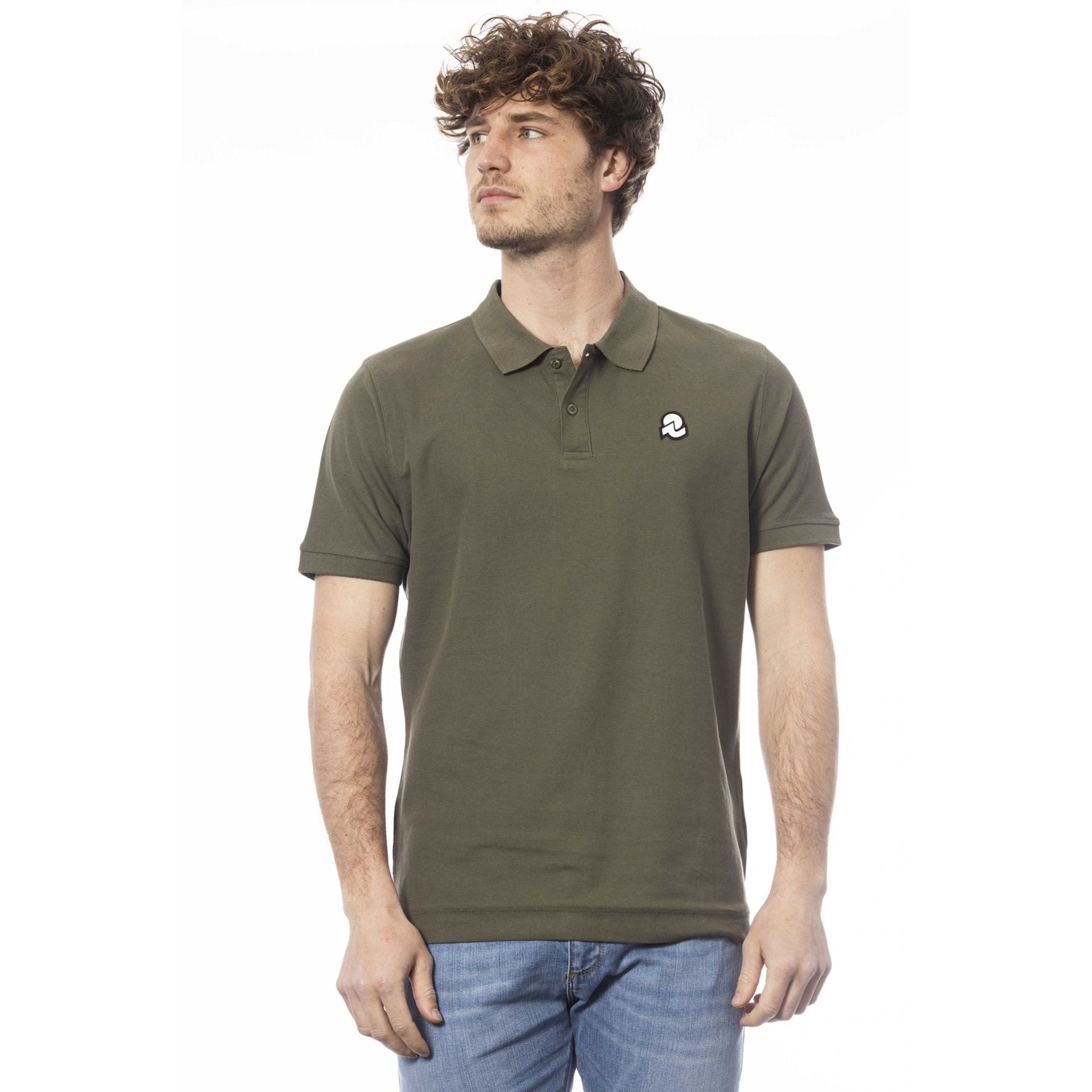 Мъжка поло тениска Men’s polo shirt Invicta 4452279U 37MILITARE front view