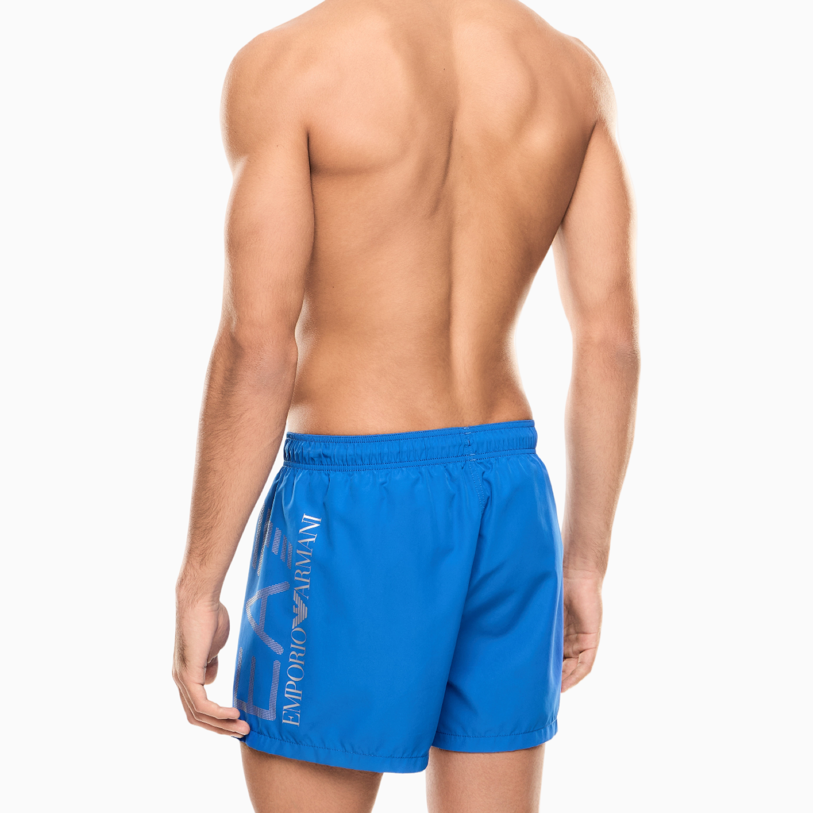 Мъжки бански EA7 Emporio Armani Men Swimwear 7M002001 AF14497 MB015 Back View