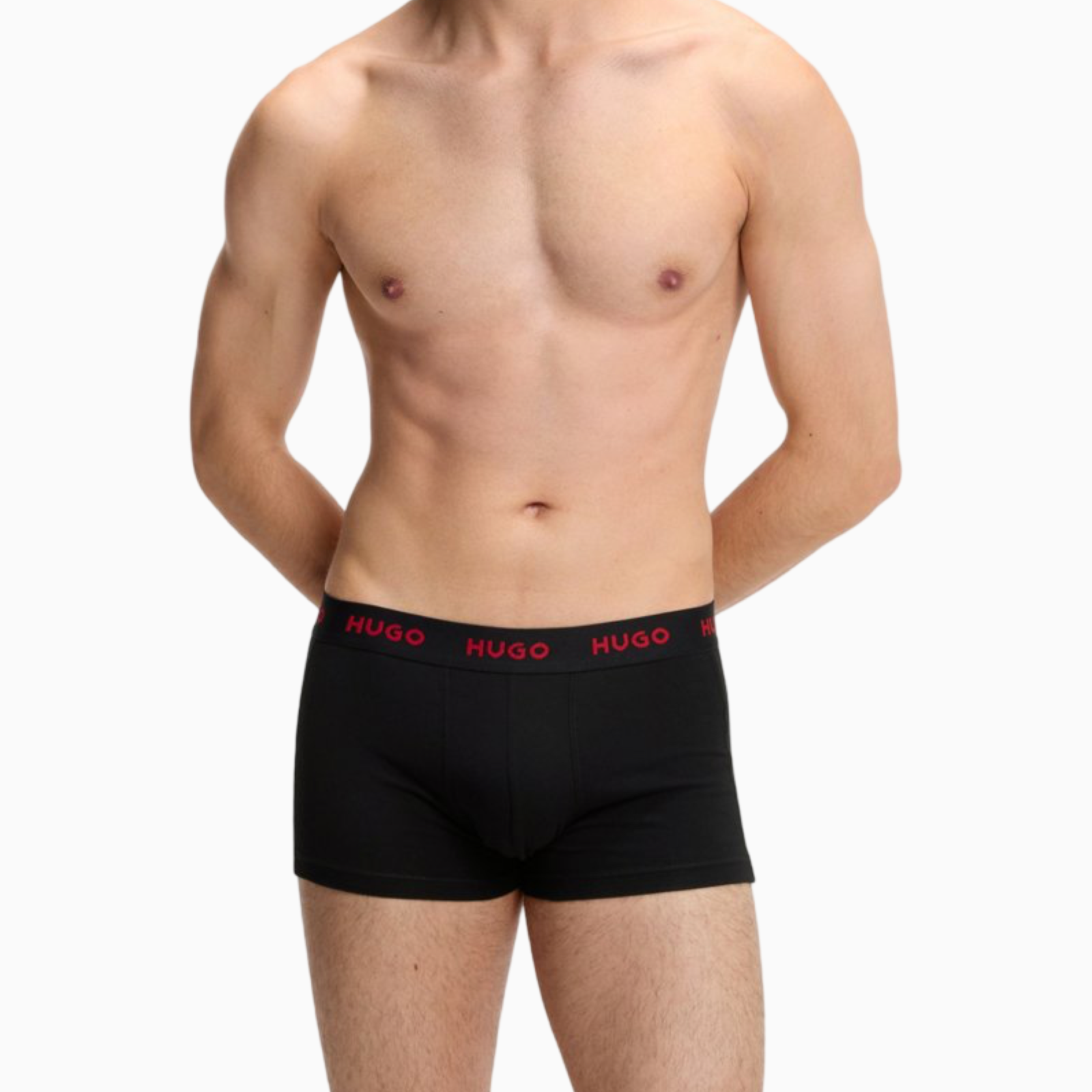 Мъжки боксерки Hugo Men 3-pack Boxers 50532550 980 Model Front View