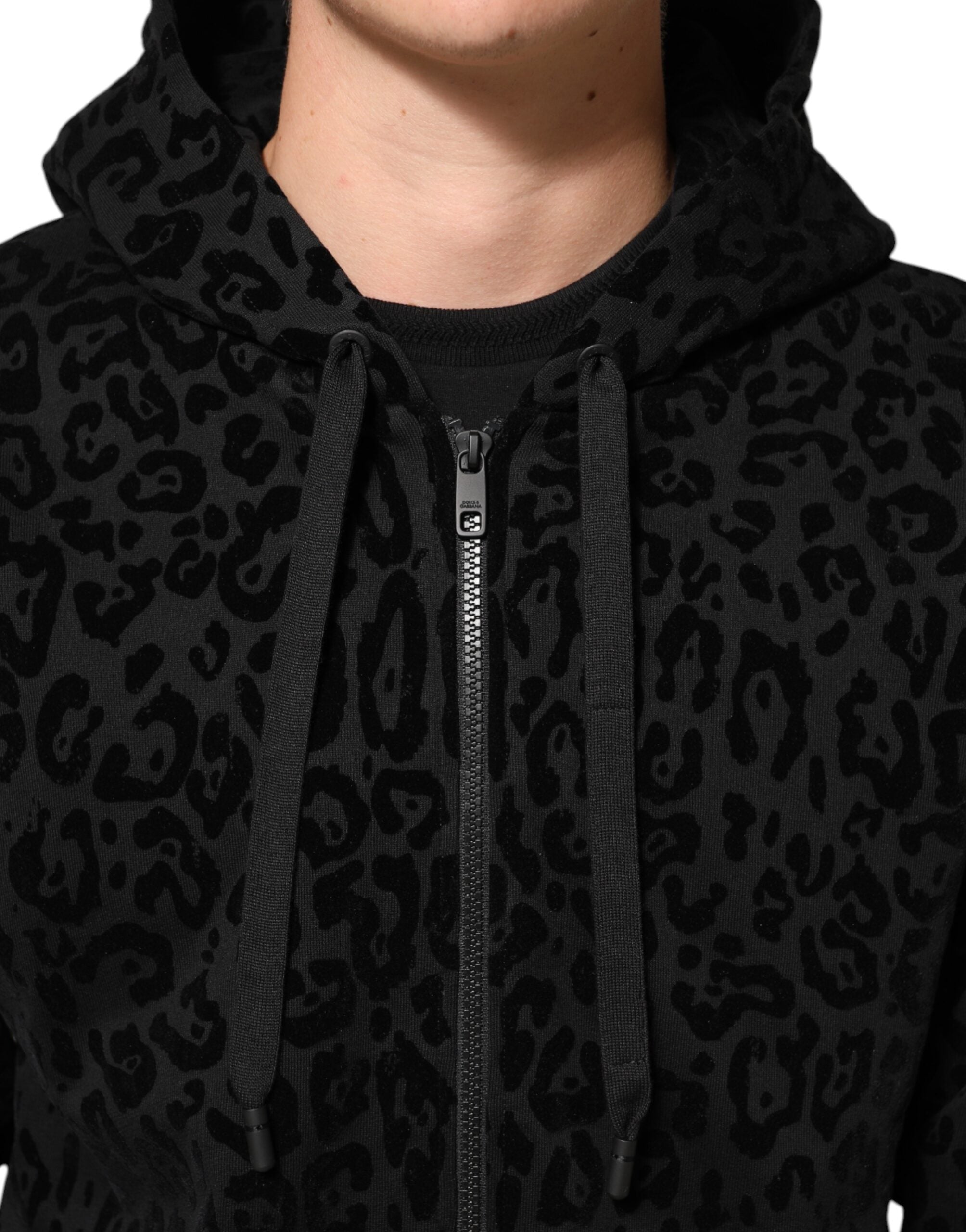 Мъжки суичър Men’s hooded sweatshirt DOLCE & GABBANA G9VG3Z G7YTH close up view