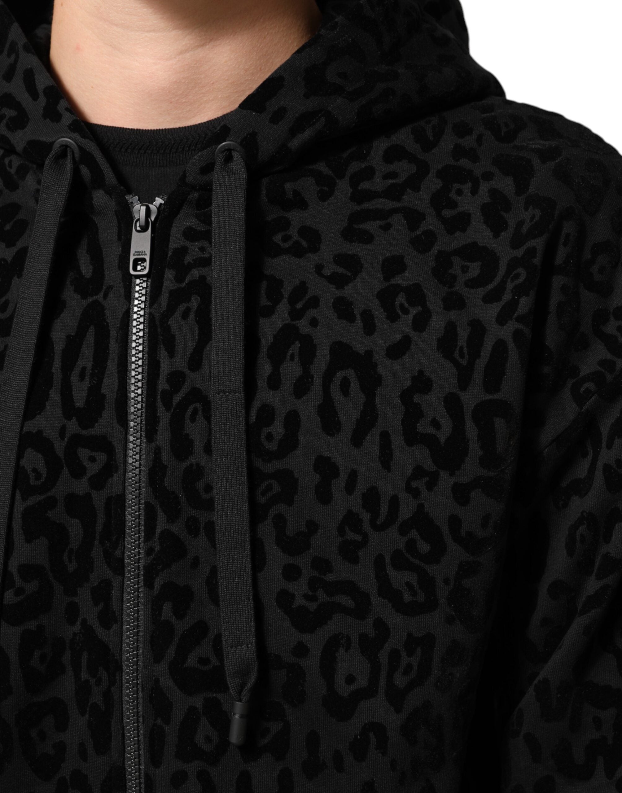 Мъжки суичър Men’s hooded sweatshirt DOLCE & GABBANA G9VG3Z G7YTH close up view