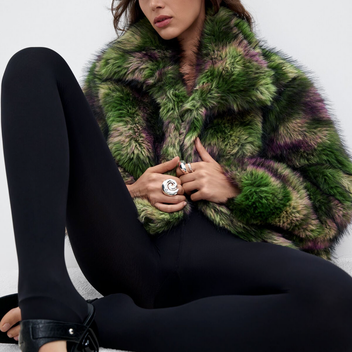 Дамско палто Desigual Women Coat 26WWEW02 4086 Close-Up