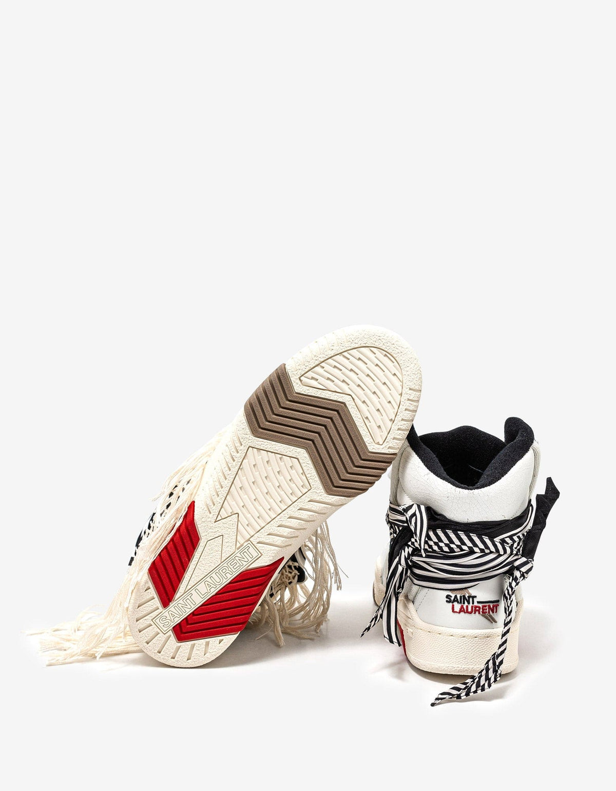 Saint Laurent Smith Leather Sneakers