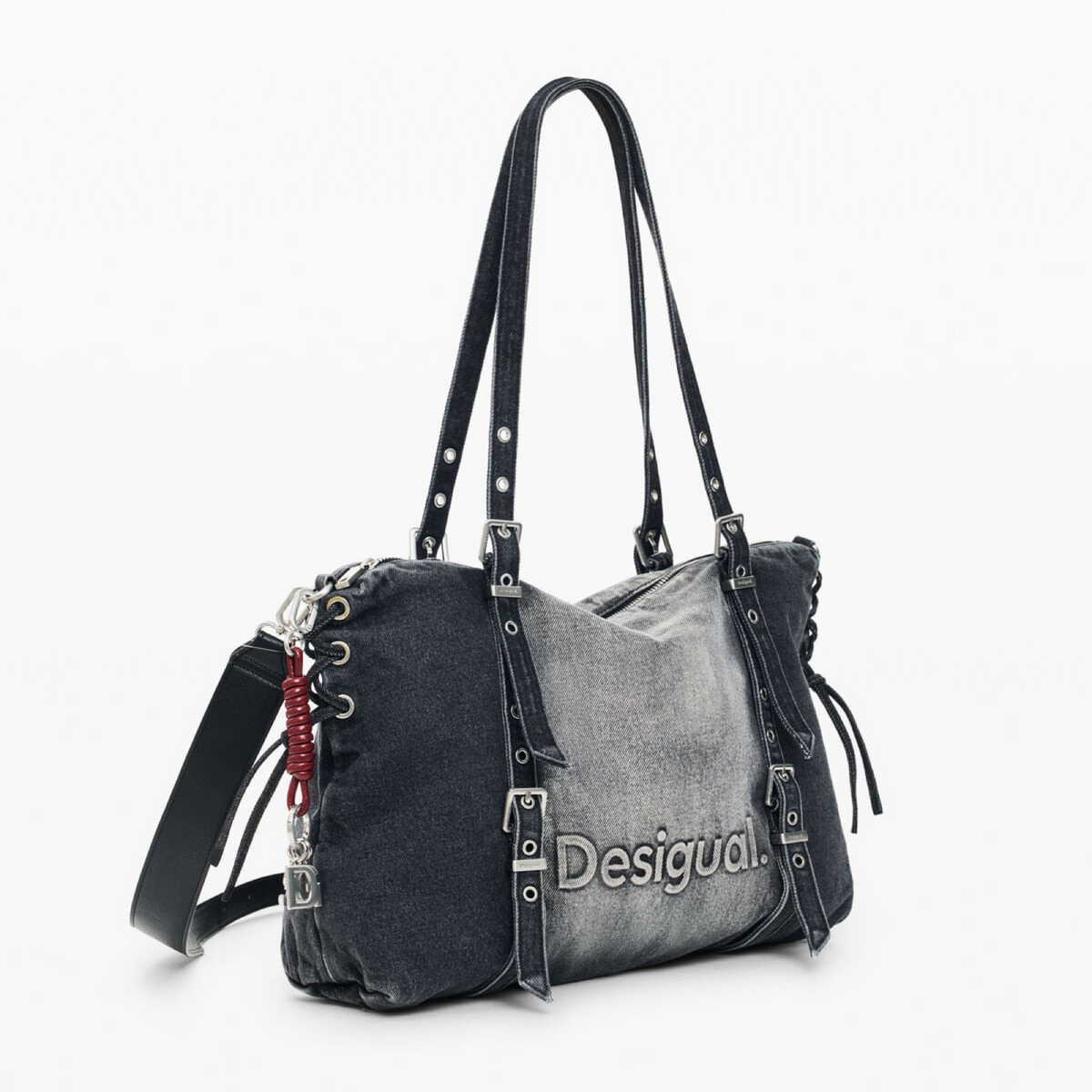 Дамска чанта Desigual Shopping Bag 26WAXD06 2070 Side View