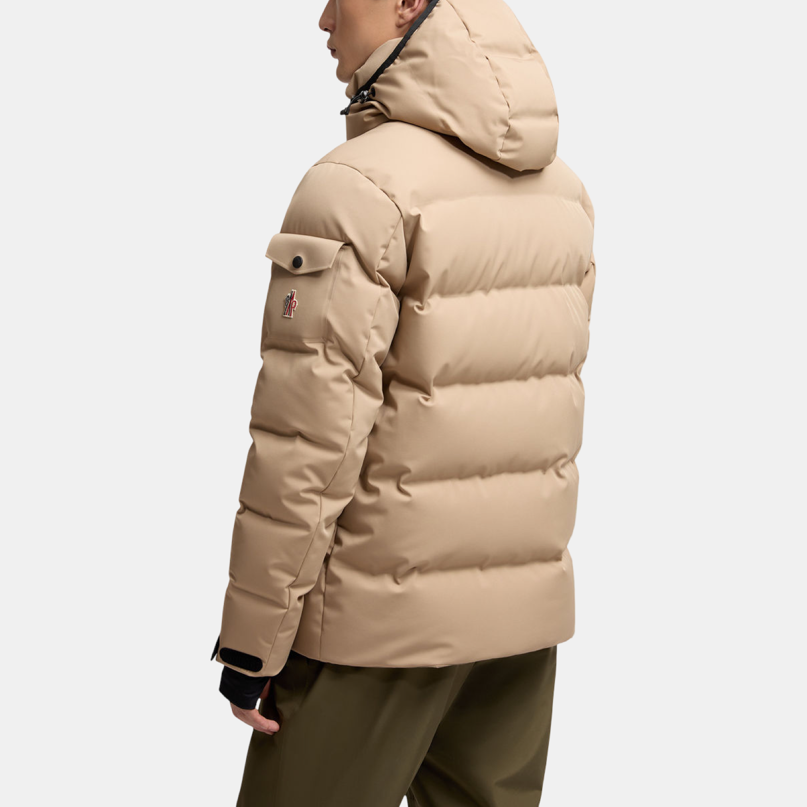 Moncler Grenoble Montgetech Men Ski Down Jacket with Hood K20971A 000435 30600 Back View