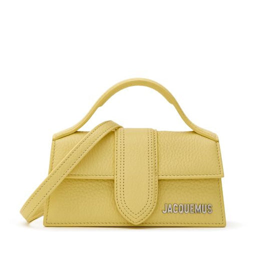 Дамска чанта Women’s handbag Jacquemus Le Mini Bambino 213BA0063234 250 Yellow front view
