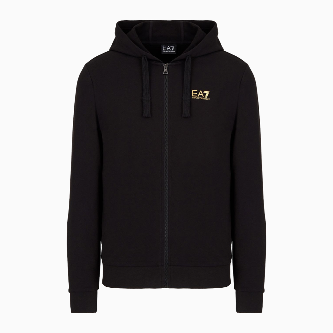 Мъжки черен суитшърт EA7 Emporio Armani 8NPM03 PJ05Z