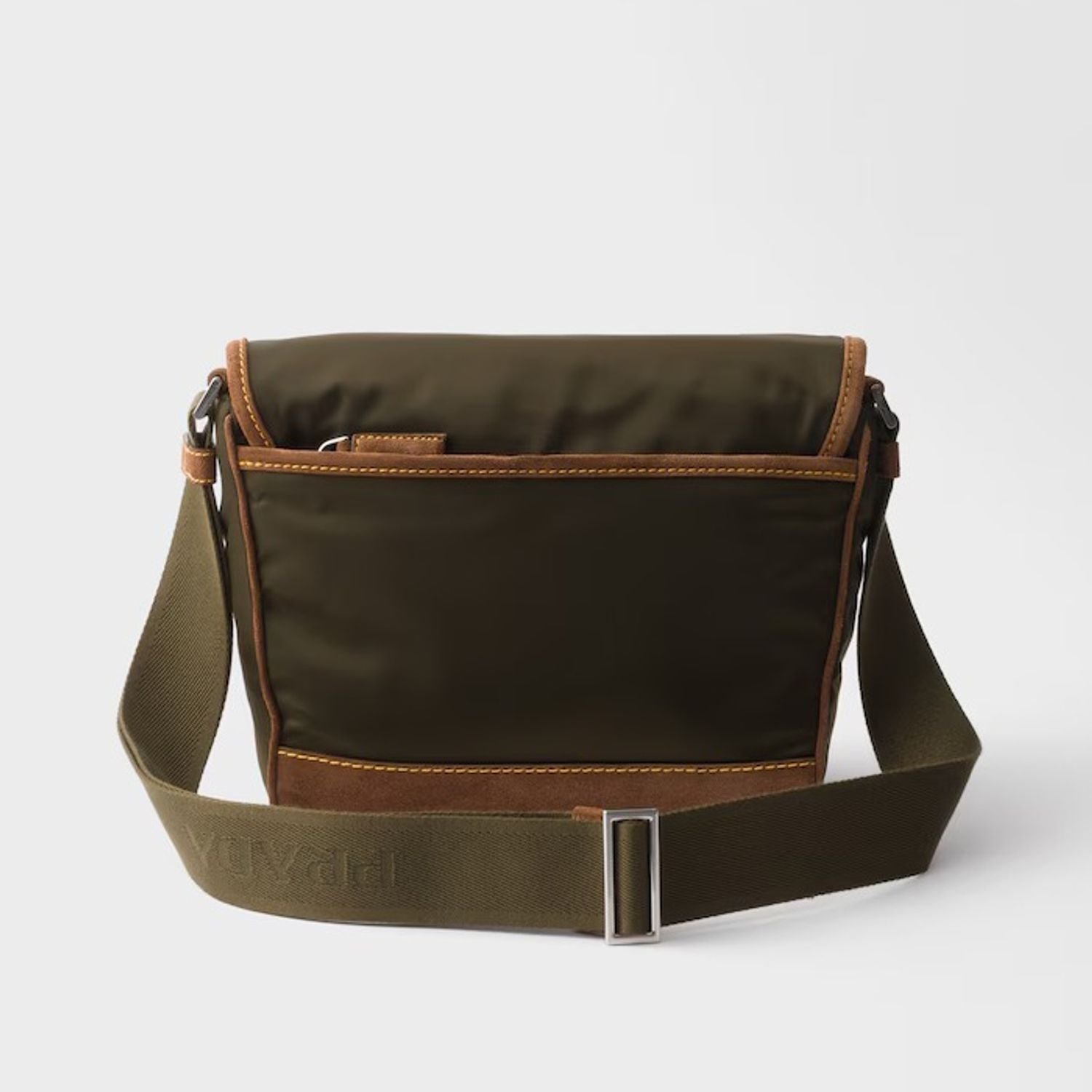 Prada Re-Nylon and Leather Shoulder Bag