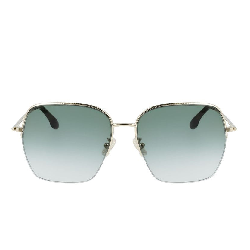 Victoria Beckham Gold Metal Sunglasses