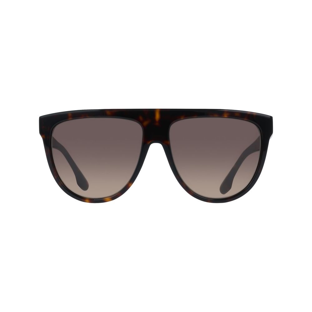 Victoria Beckham Brown Acetate Sunglasses