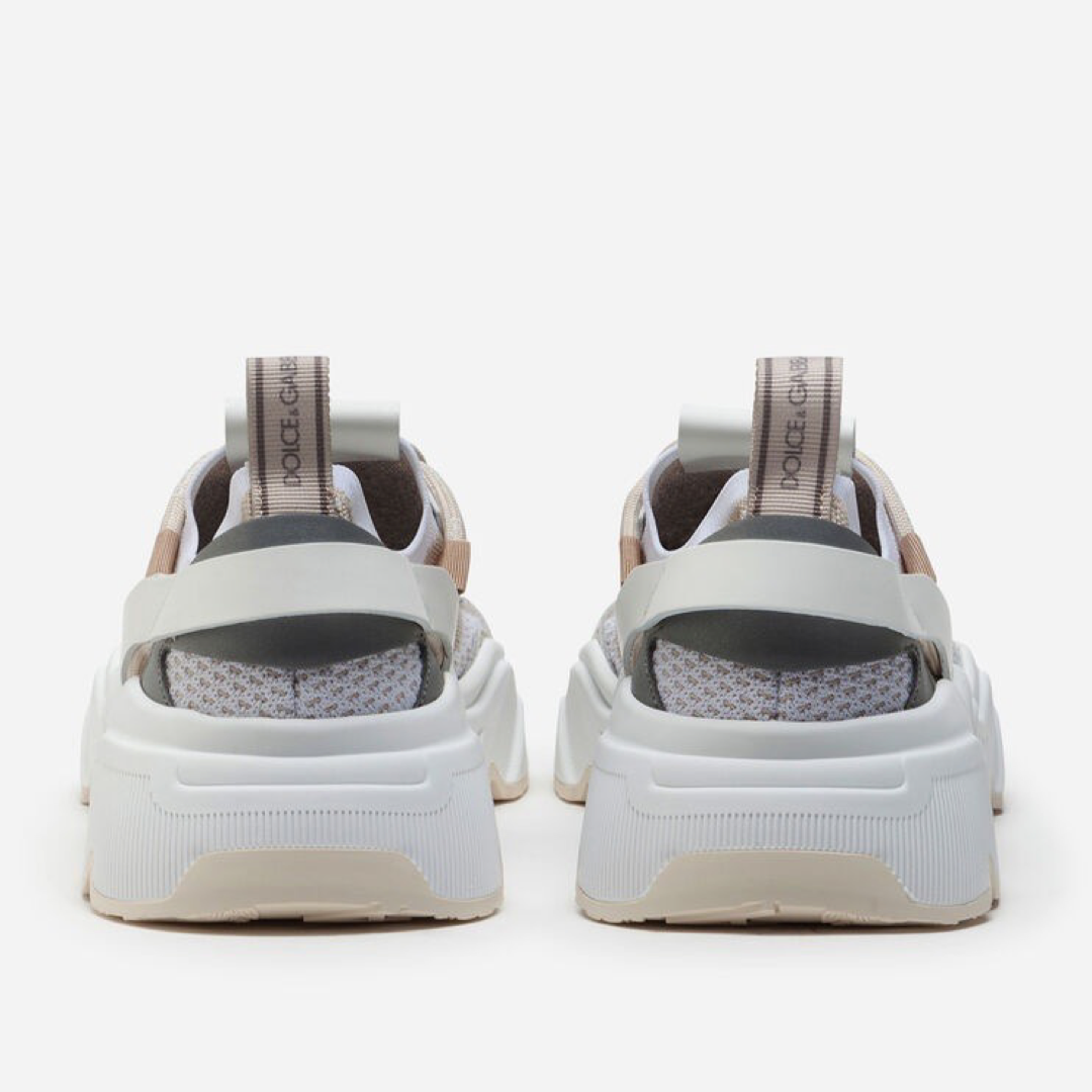 Мъжки бяло бежови маратонки Dolce & Gabbana Daymaster Men Sneakers