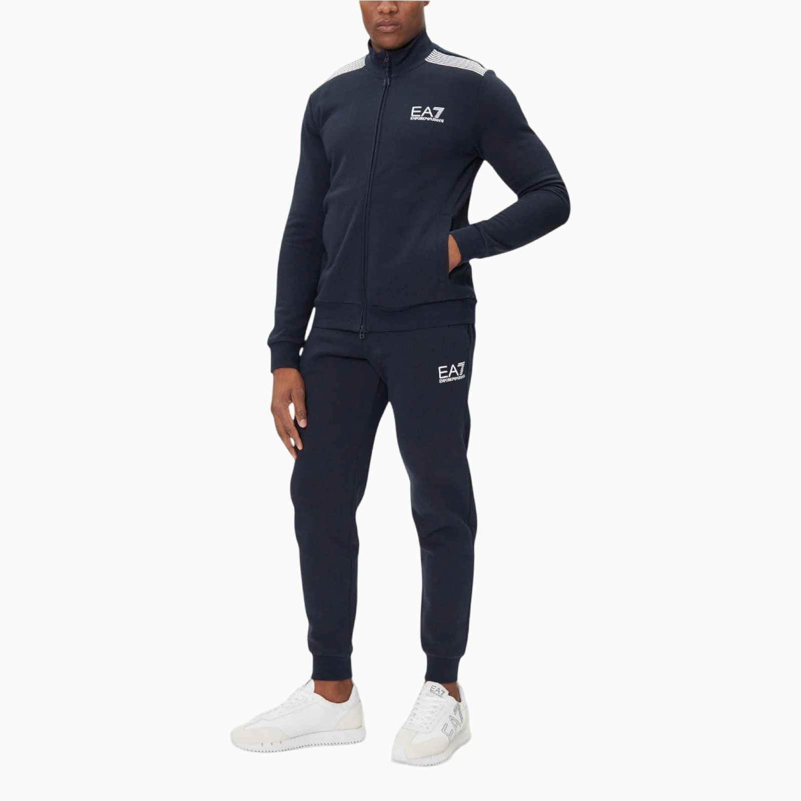 Мъжки спортен екип EA7 Emporio Armani Men Tracksuit 7M000966 AF10377 Front View