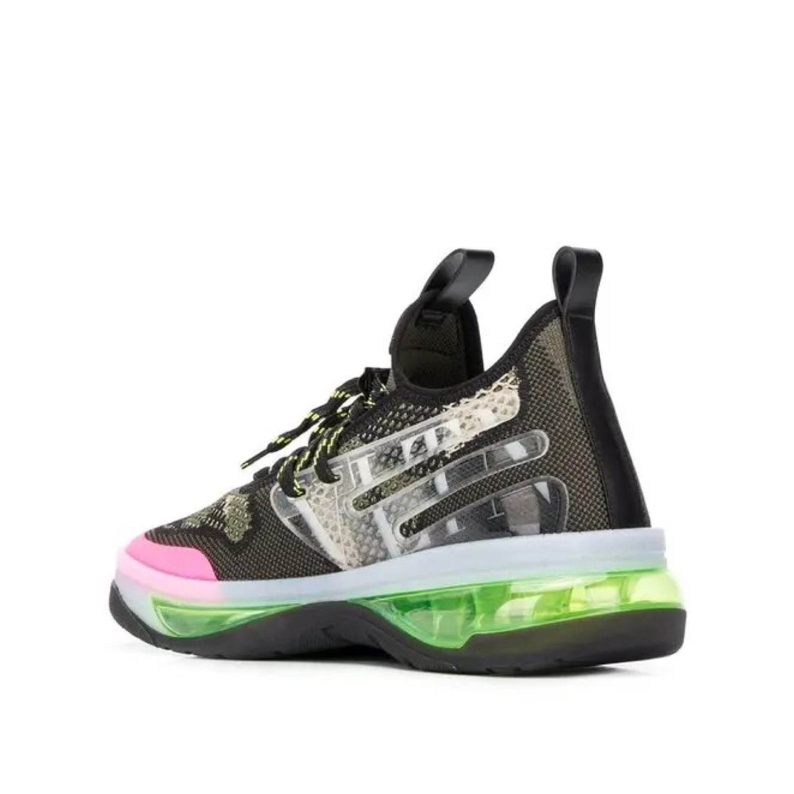 Valentino Garavani Vltn Cloud Bubble-Sole Men Sneakers Heel View