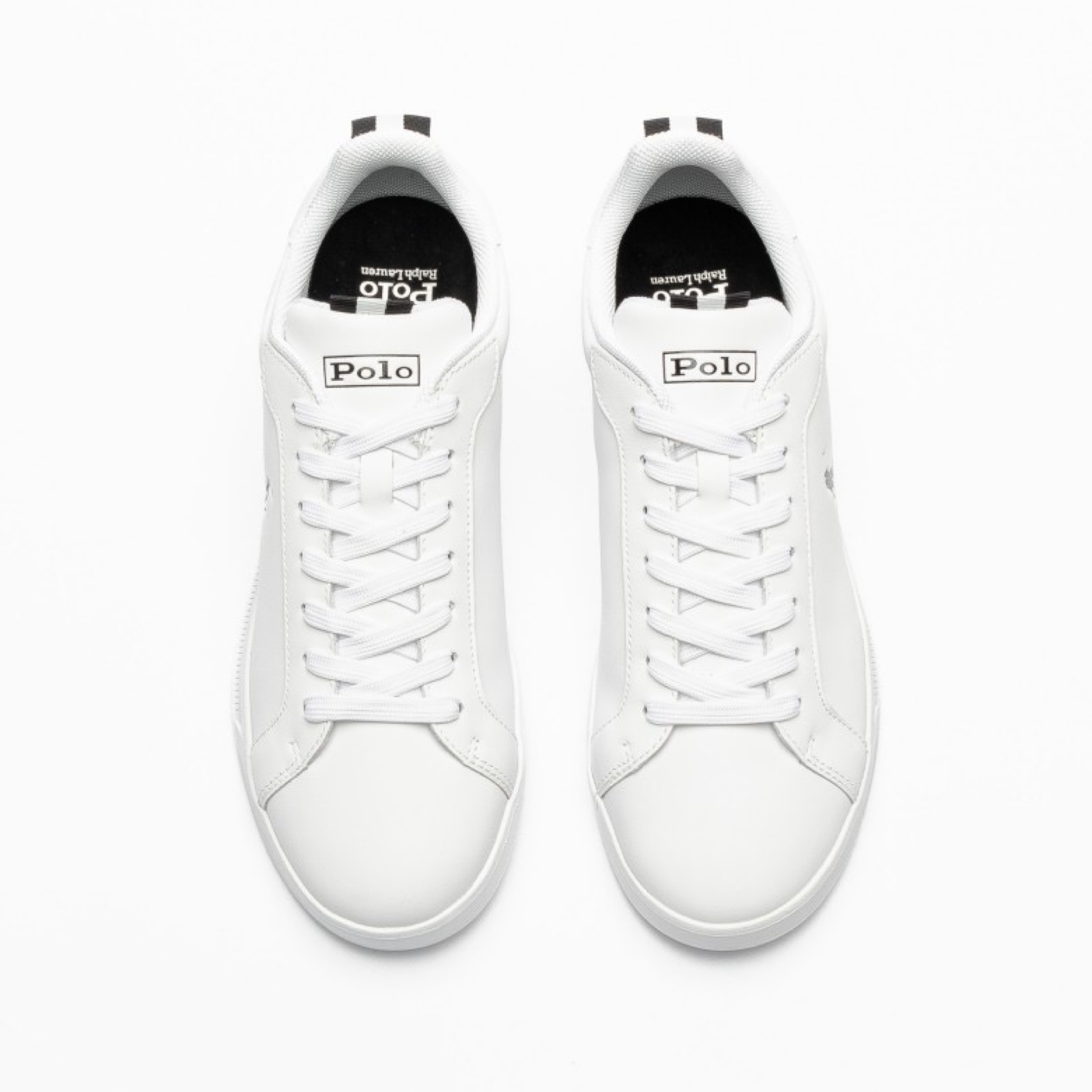 Мъжки бели маратонки Ralph Lauren Men Sneakers 809860883006 Top View