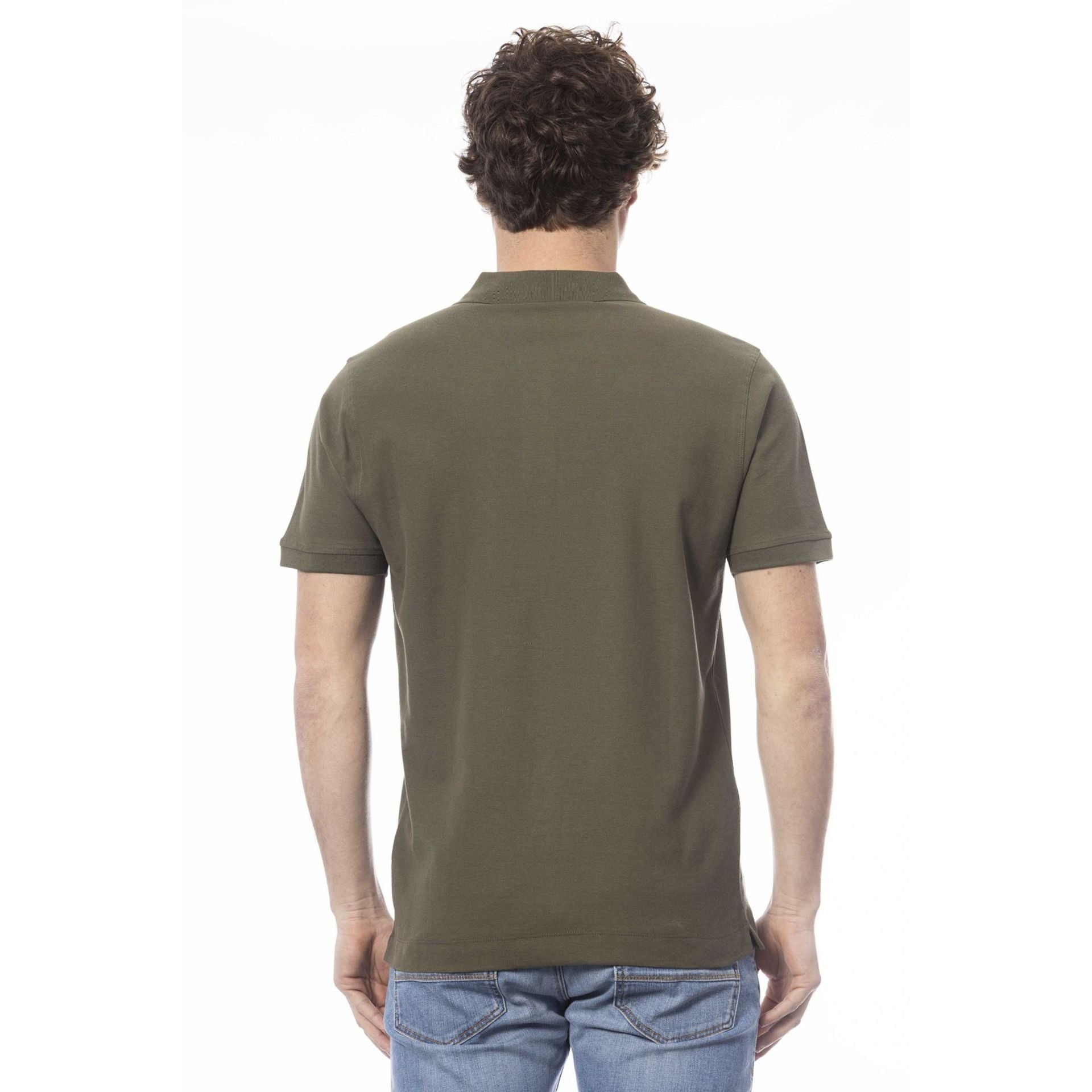 Мъжка поло тениска Men’s polo shirt Invicta 4452279U 37MILITARE back view