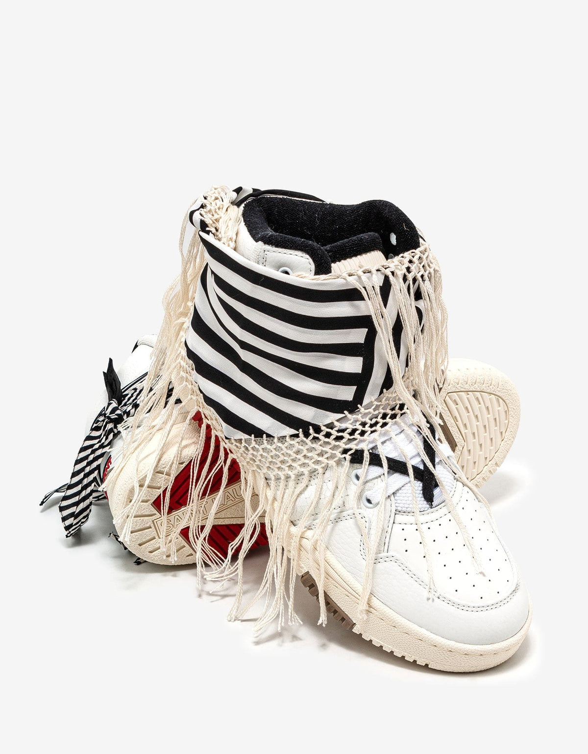 Saint Laurent Smith Leather Sneakers
