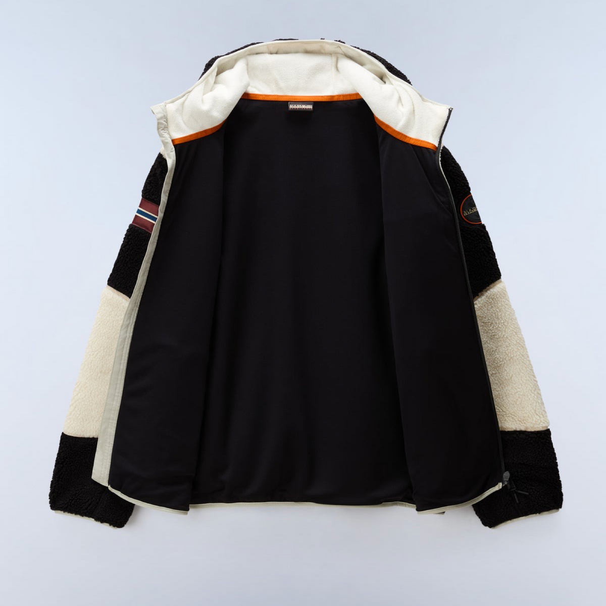Мъжко худи Napapijri Yupik Men Fleece Hoodie NP0A8AZX MCB Inside View