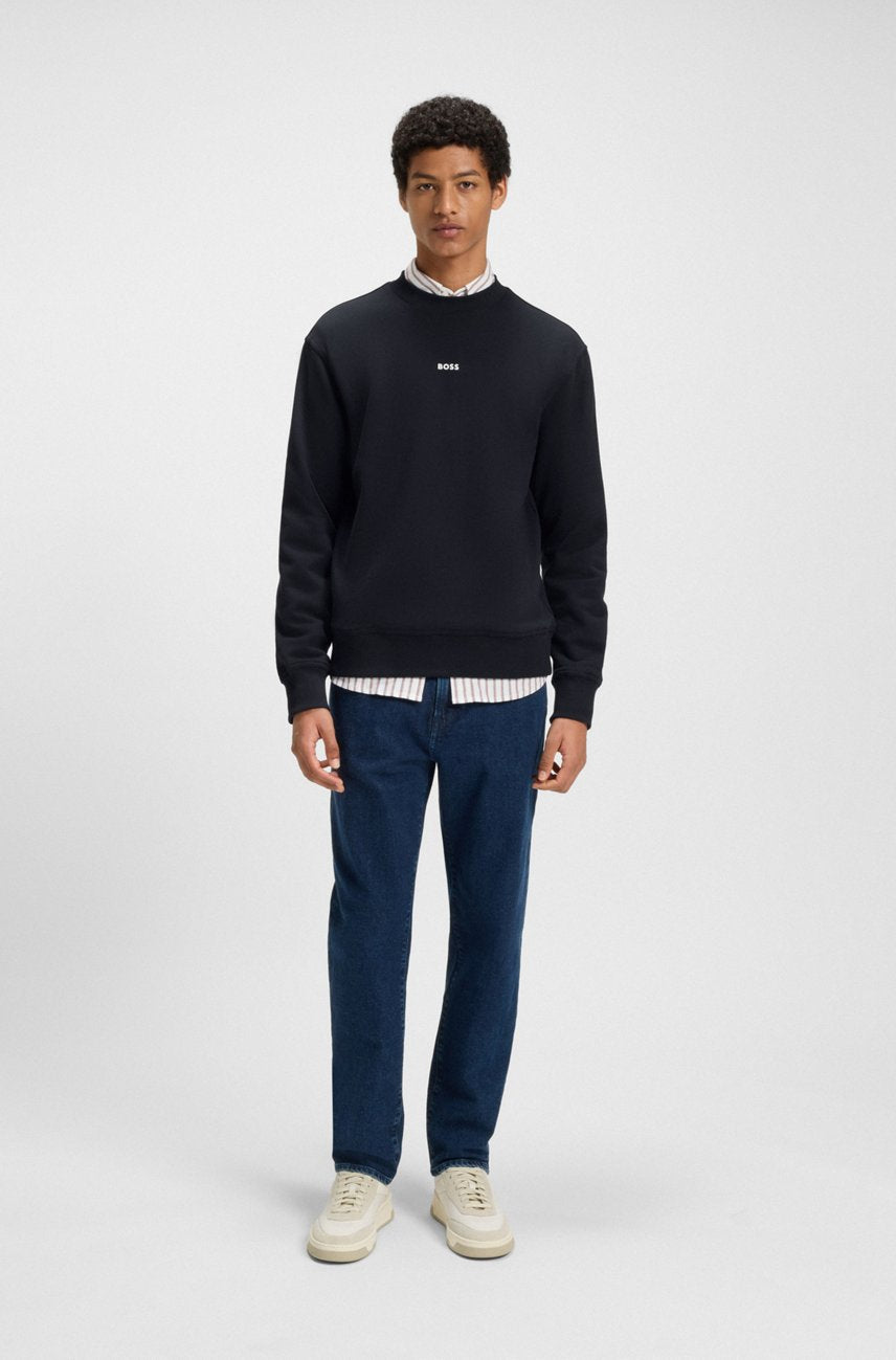 Мъжка памучна блуза Men’s cotton sweatshirt Hugo Boss 50514541 Dark Blue