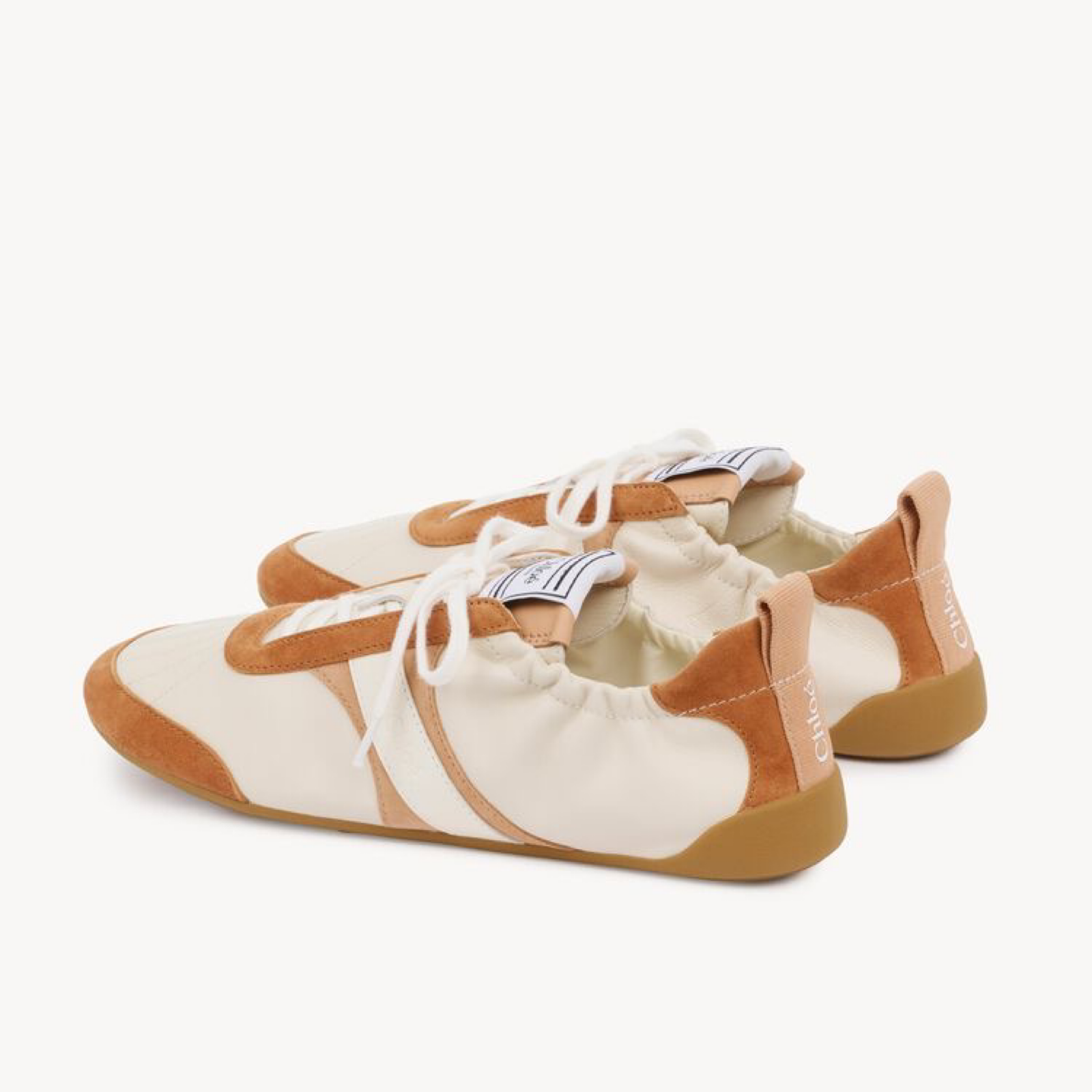 Chloe Kick Sneakers CH26S15RVQ25X Heel View