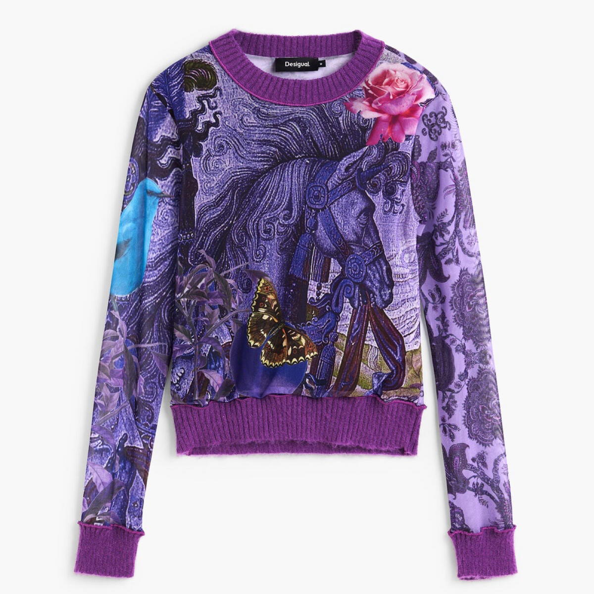 Дамски пуловер Desigual Women Sweater 26WWTK60 3048 Front View
