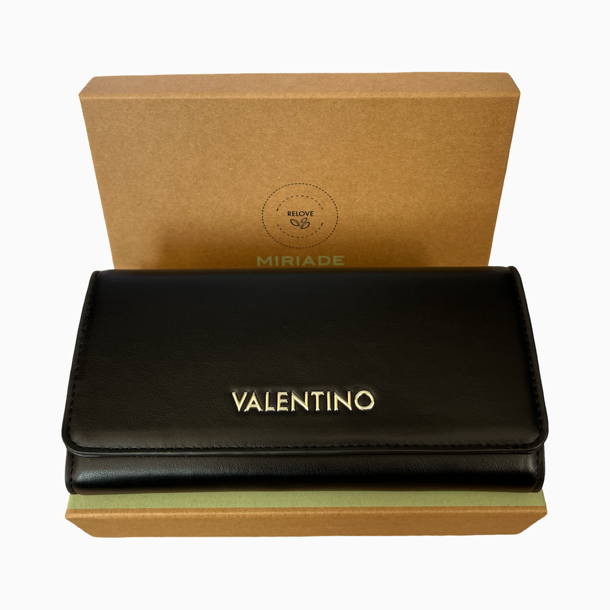 Дамско портмоне Valentino by Mario Women Wallet VPS9OG113 CLIO RE NERO Front View