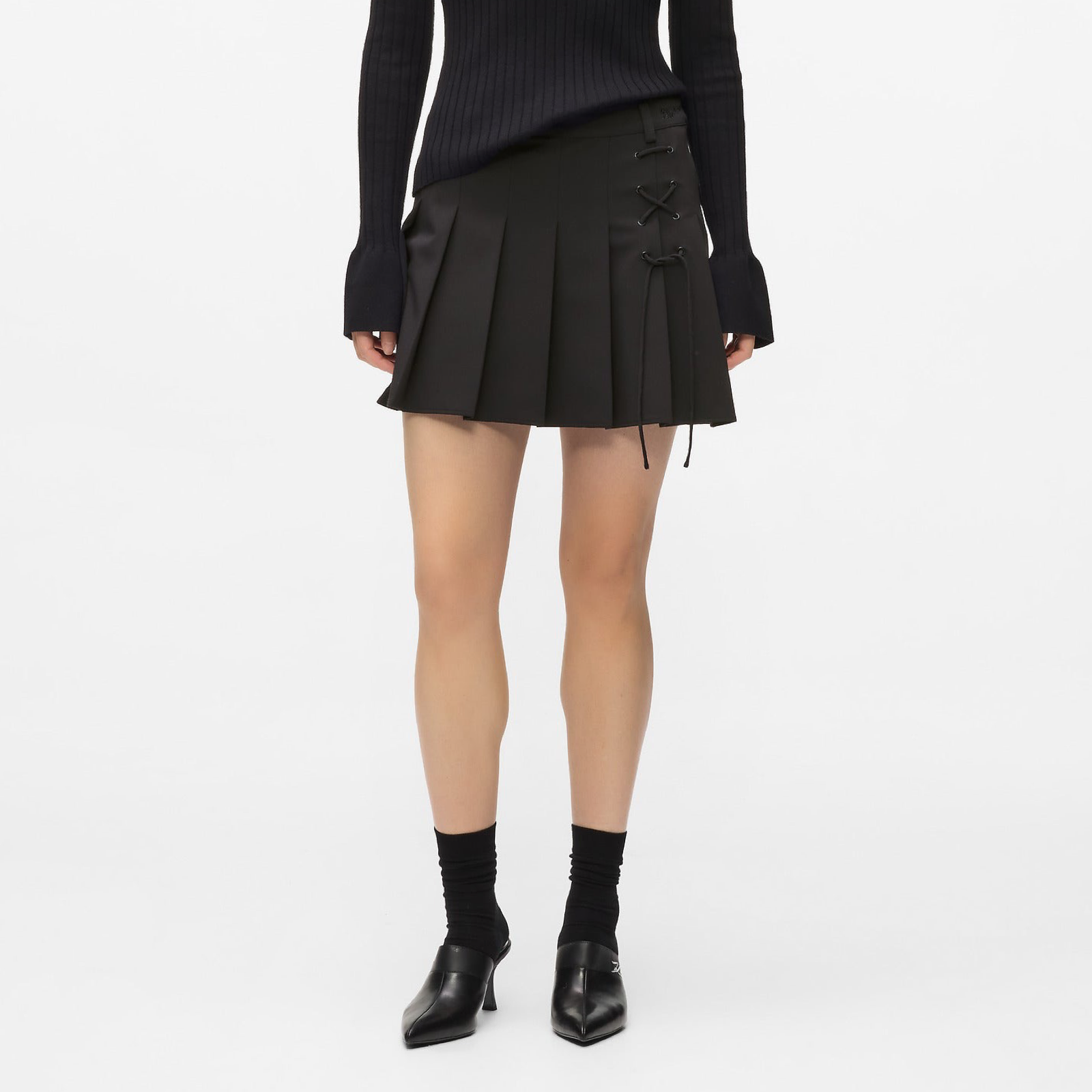 Дамска пола Karl Lagerfeld Jeans Women Skirt B1W12020 999 Front View