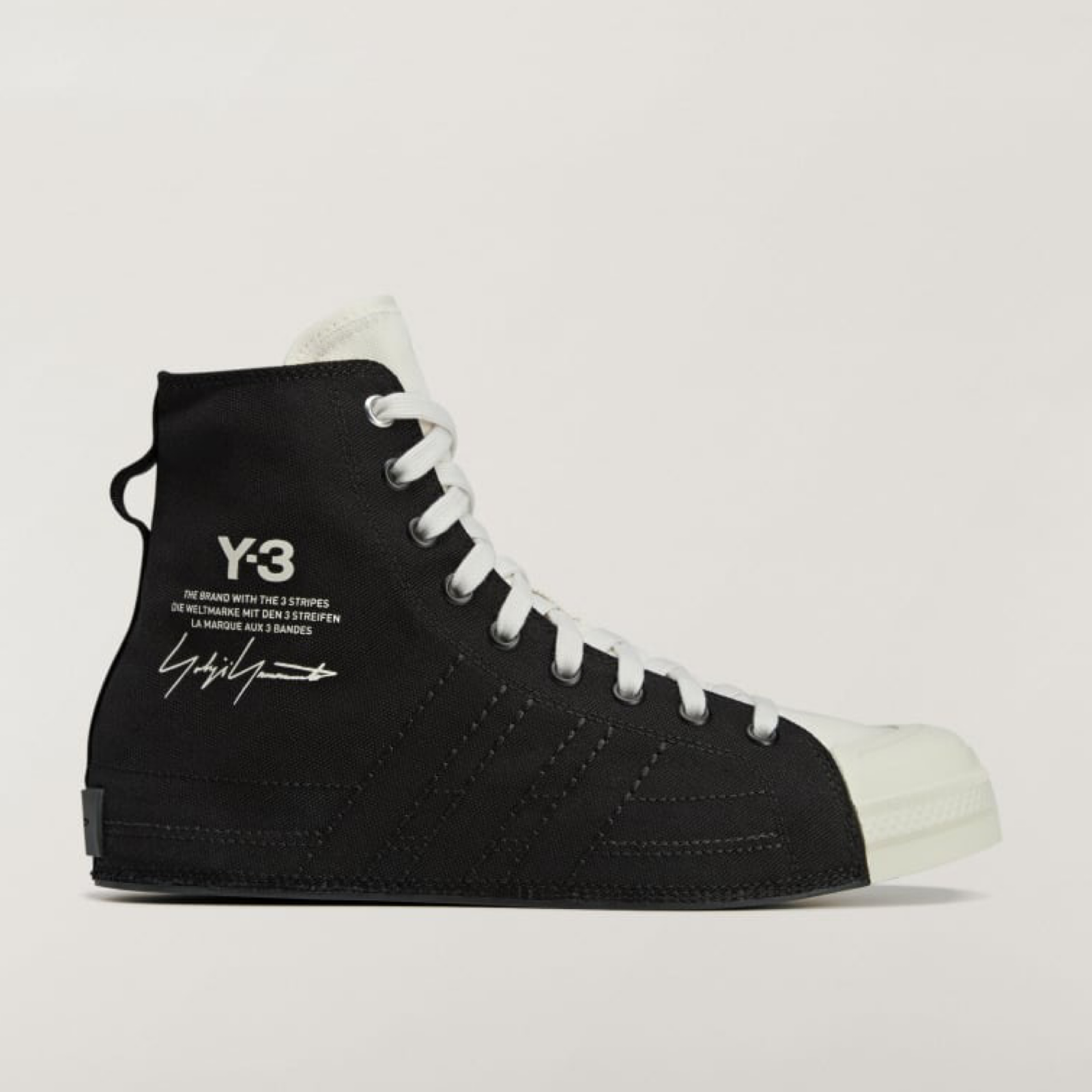 Y-3 Nizza Hi Men Sneakers Lateral View