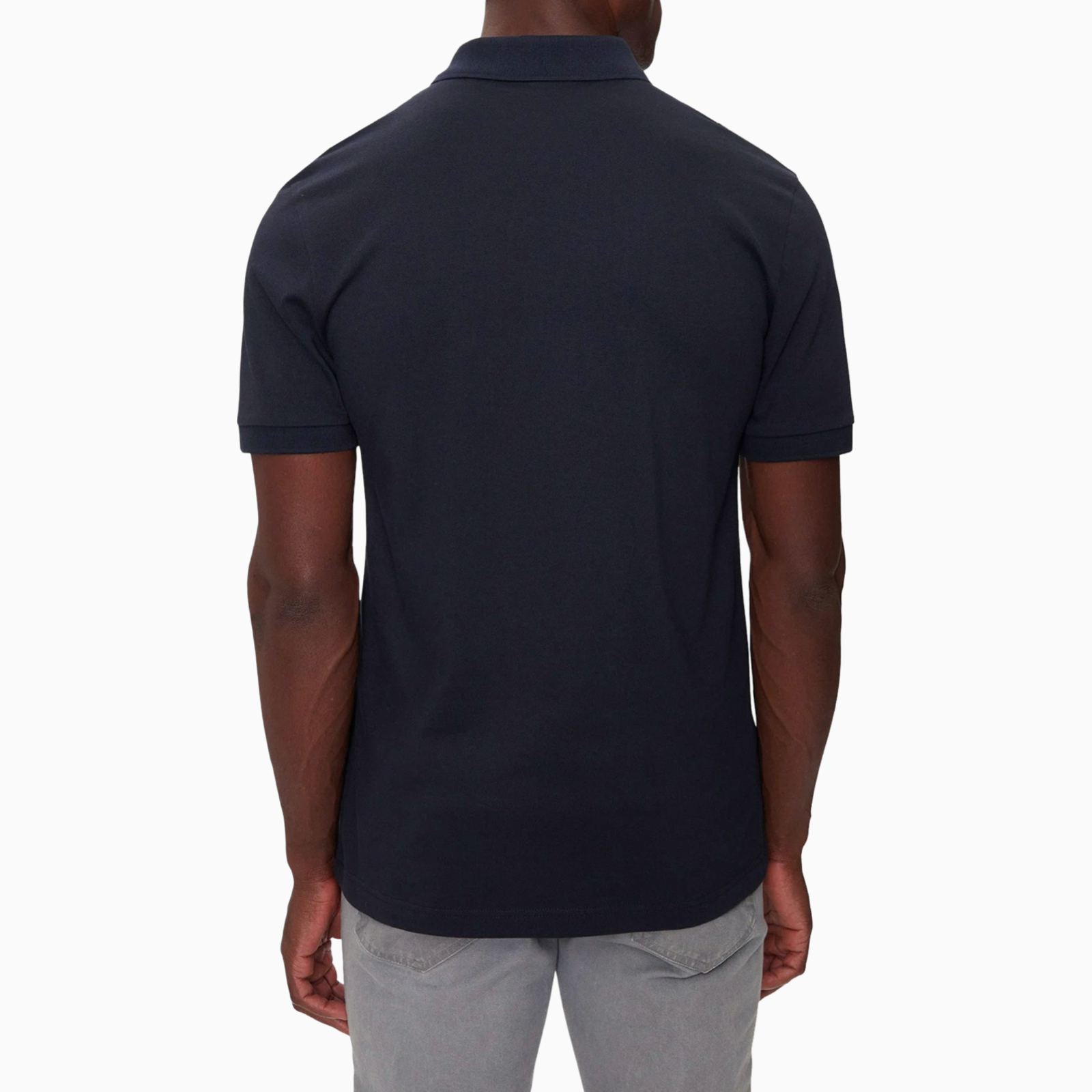 Мъжка тъмно синя тениска Boss Men Polo 50507803 404 Back View