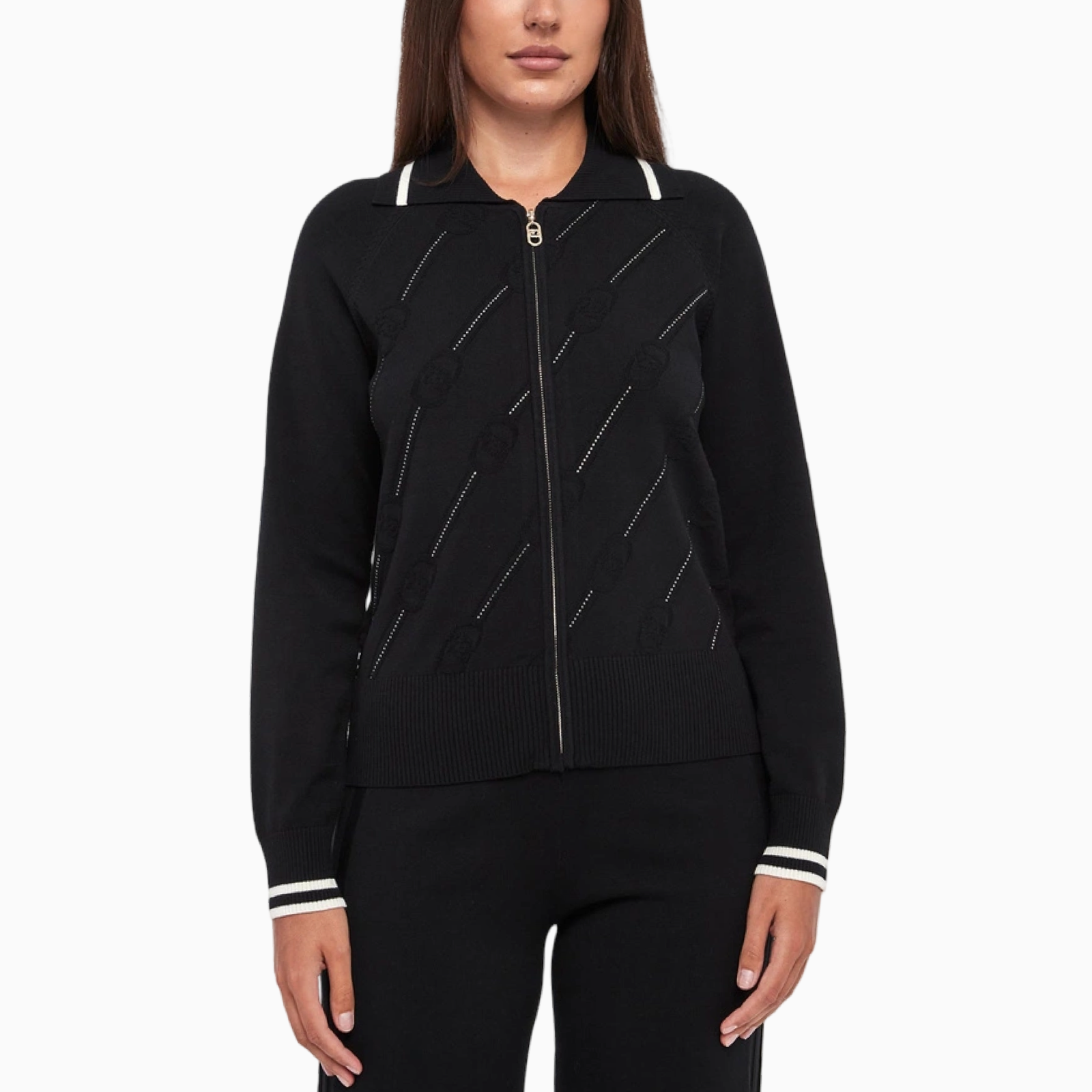 Дамска жилетка Liu Jo Women Cardigan TF5032 MS63L Front View