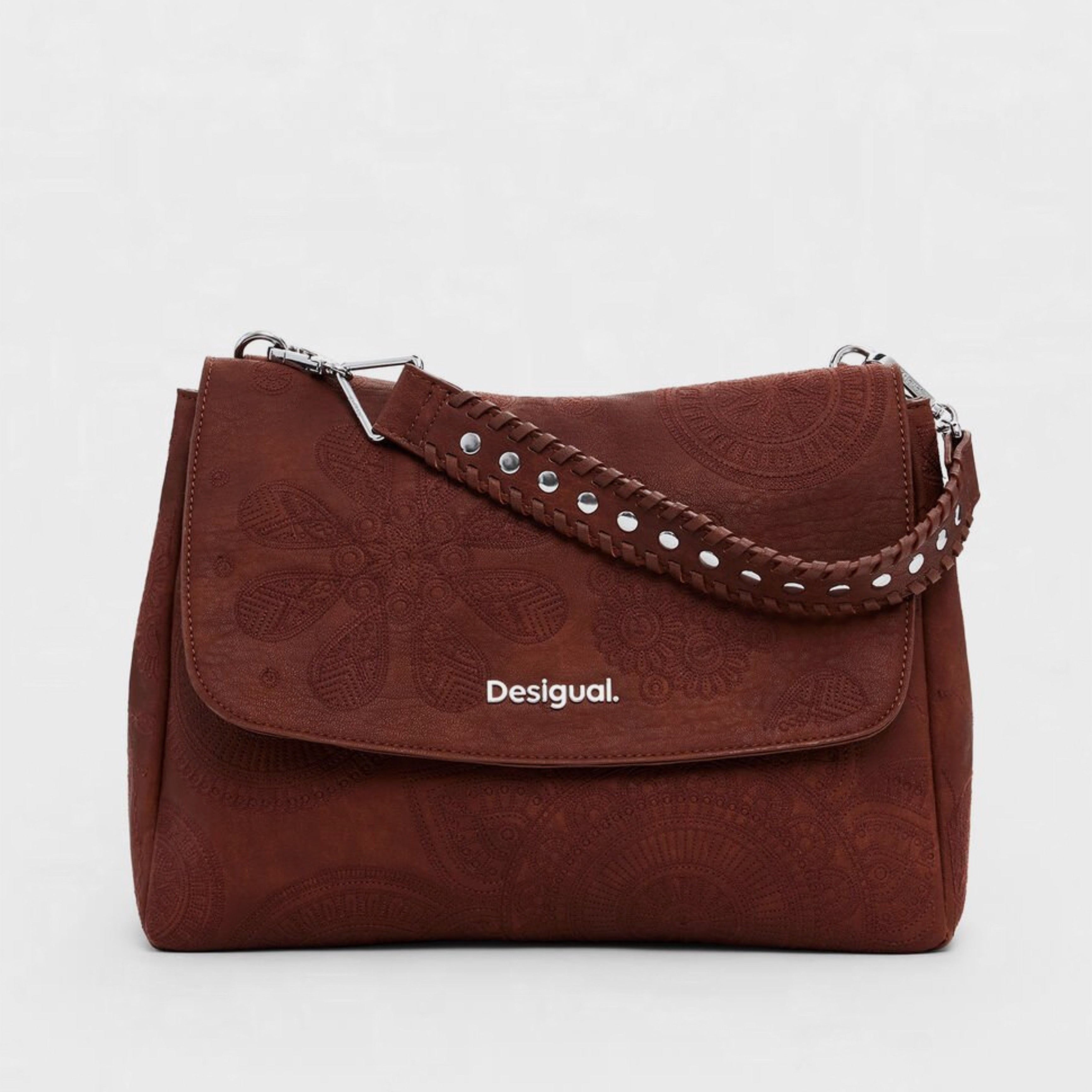 Дамска чанта Women’s convertible mandala bag Desigual 25SAXPA8 6011U Brown