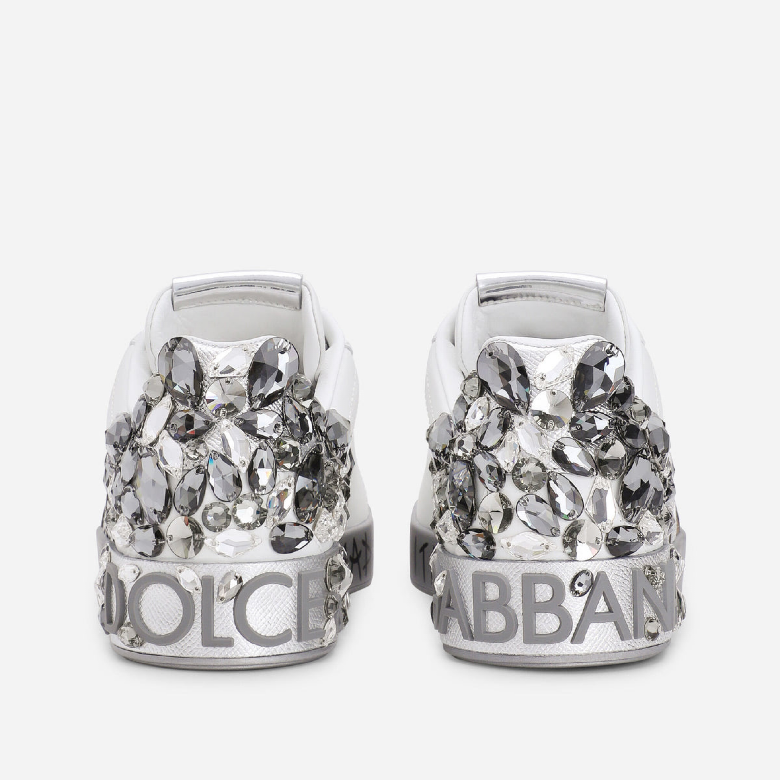 Мъжки кецове с кристали Dolce & Gabbana Portofino Men Sneakers Back