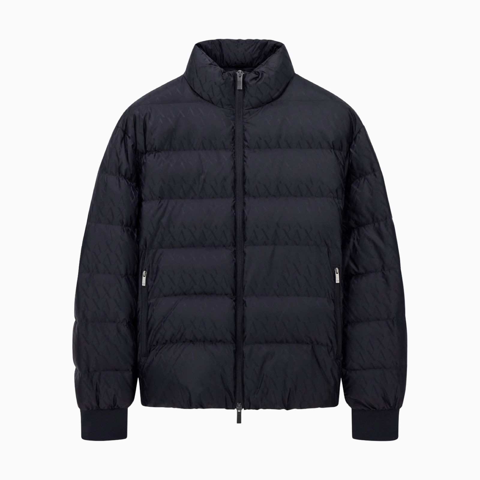 Мъжко черно яке Armani Exchange Men Jacket XM001580 AF16628 Front View