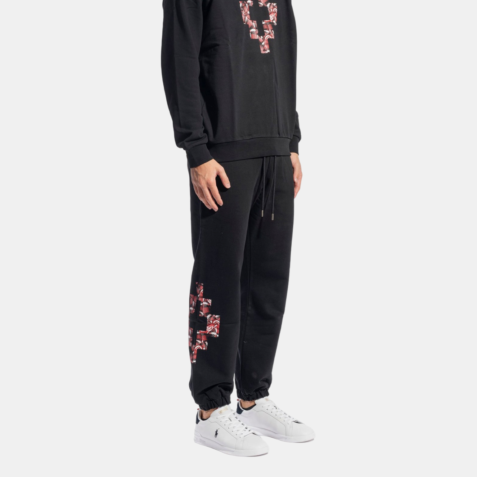 Мъжко спортно долнище Marcelo Burlon County Of Milan Men Sweatpants F5CAMAFP036 Side View