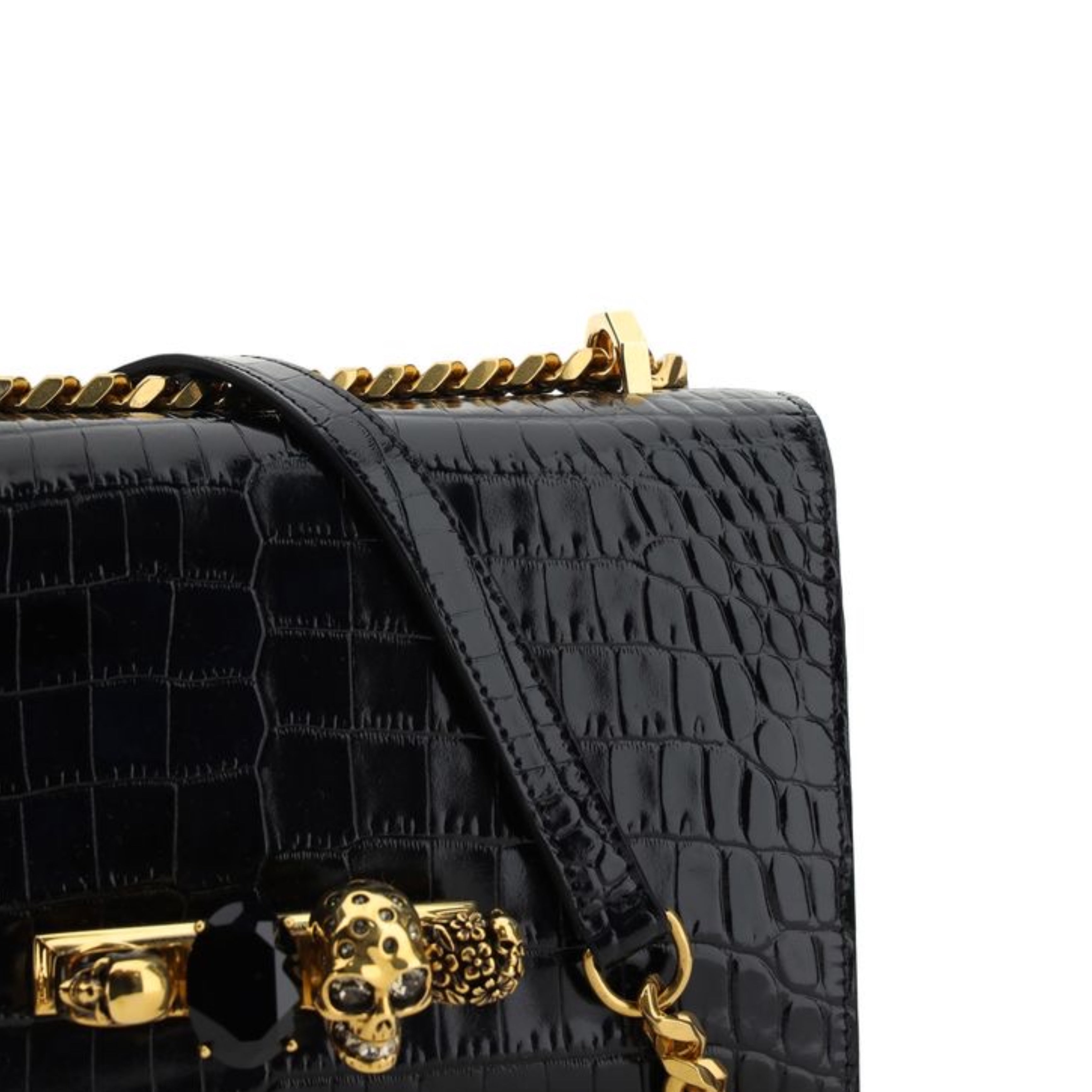 Дамска чанта Women’s shoulder bag Alexander Mcqueen
5541281HB0T1001 Black detail view