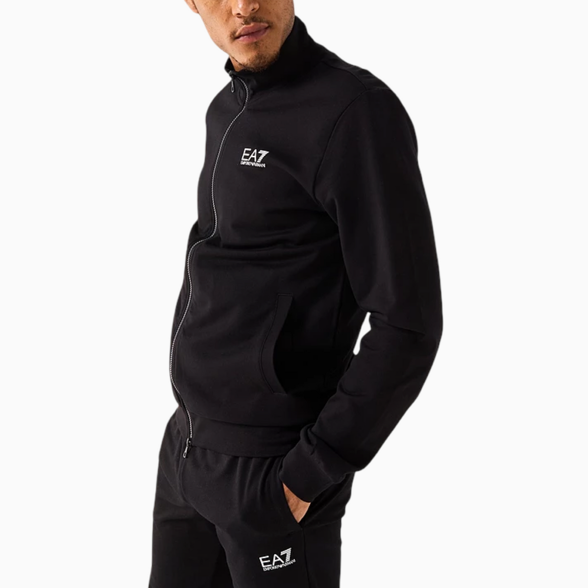 Мъжки спортен екип EA7 Emporio Armani Men Tracksuit 8NPV60 PJVRZ 1200 Side View