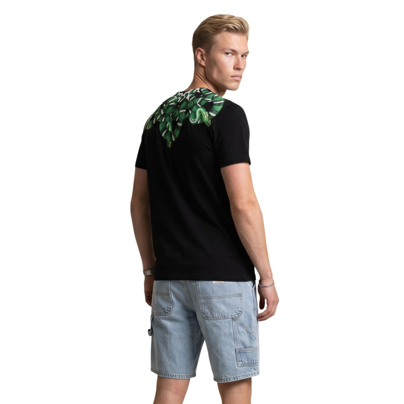 Мъжка тениска Marcelo Burlon County Of Milan Men T-shirt S6CMMATH070 Back View