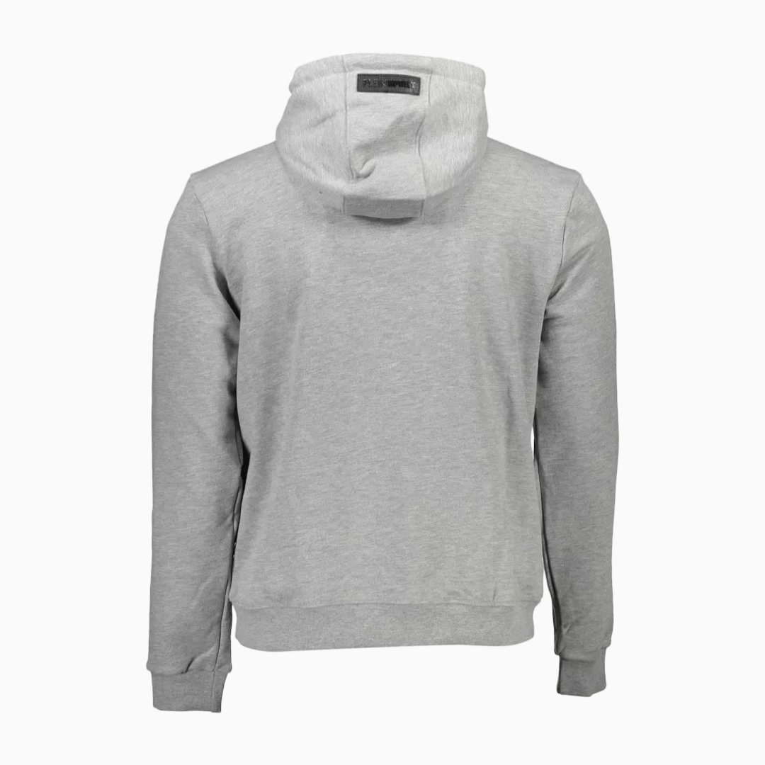 Мъжки суичър Men’s sweatshirt Plein Sport Gray back view