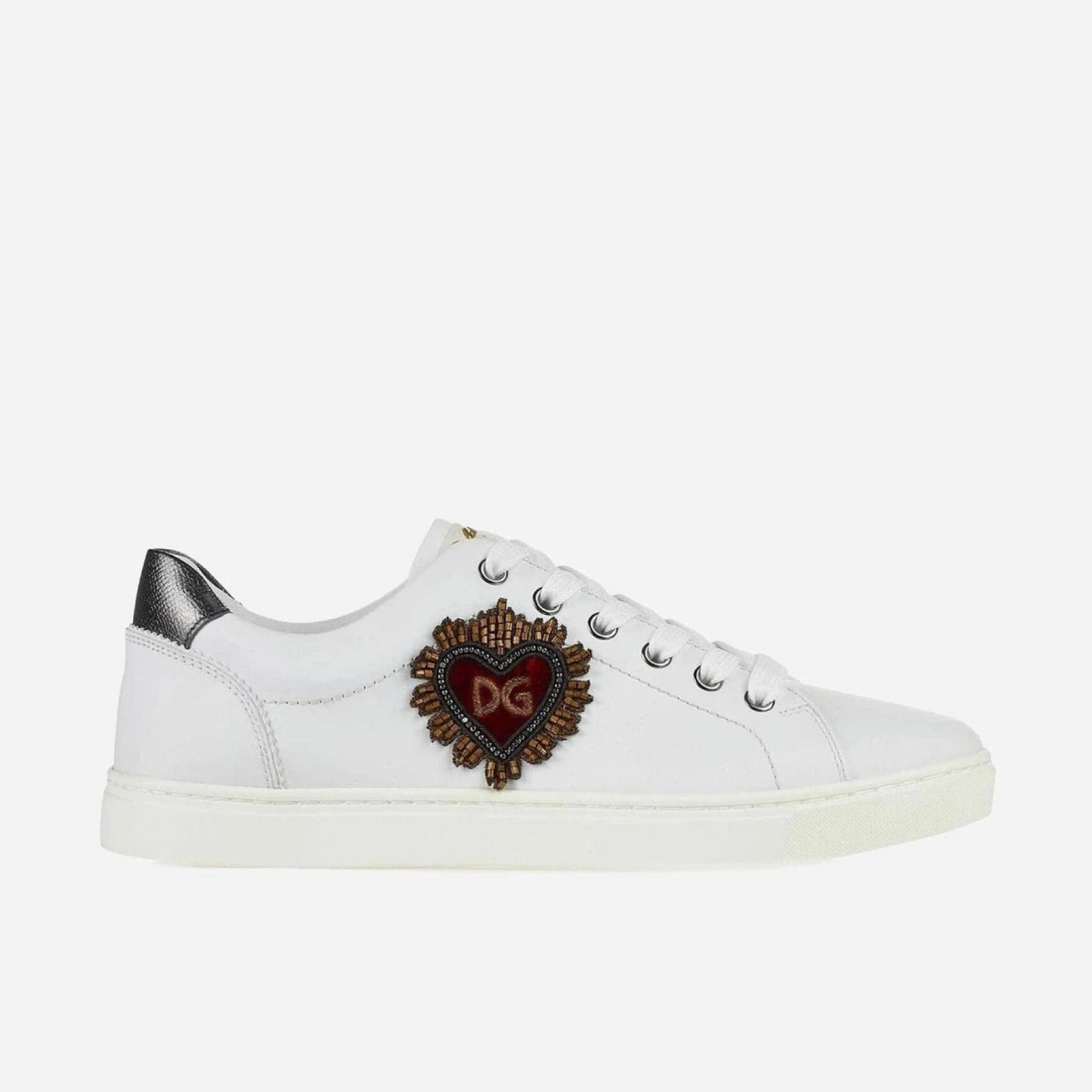 Dolce & Gabbana London Sacred Heart Men Sneakers Medial View