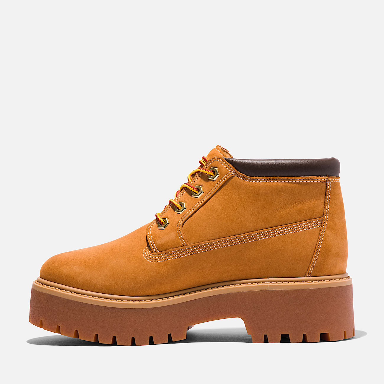 Дамски боти кубинки Women’s Stone Street Waterproof Platform Ankle Boots Timberland
TB1A5RF9231 Wheat Medial view