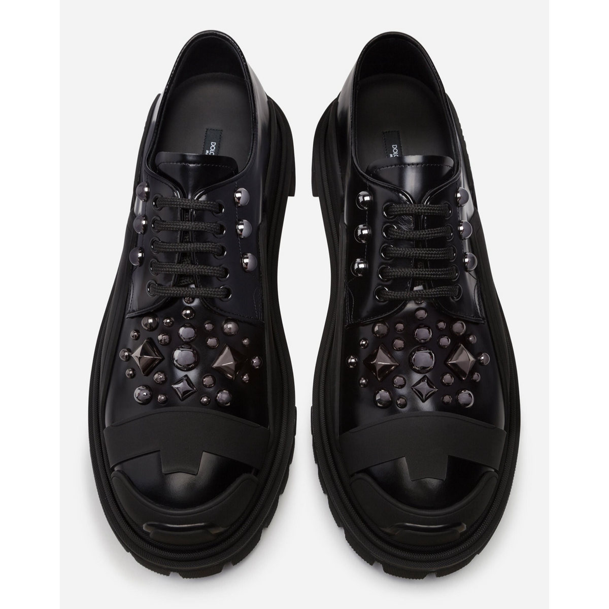 Dolce & Gabbana Derby Hi Trekking Shoes Top View