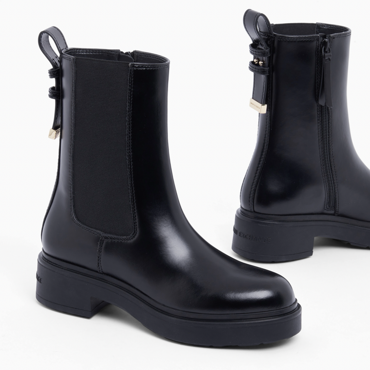 Дамски боти Armani Exchange Women Ankle Boots XW003091 AF11912 UC001 Close-Up