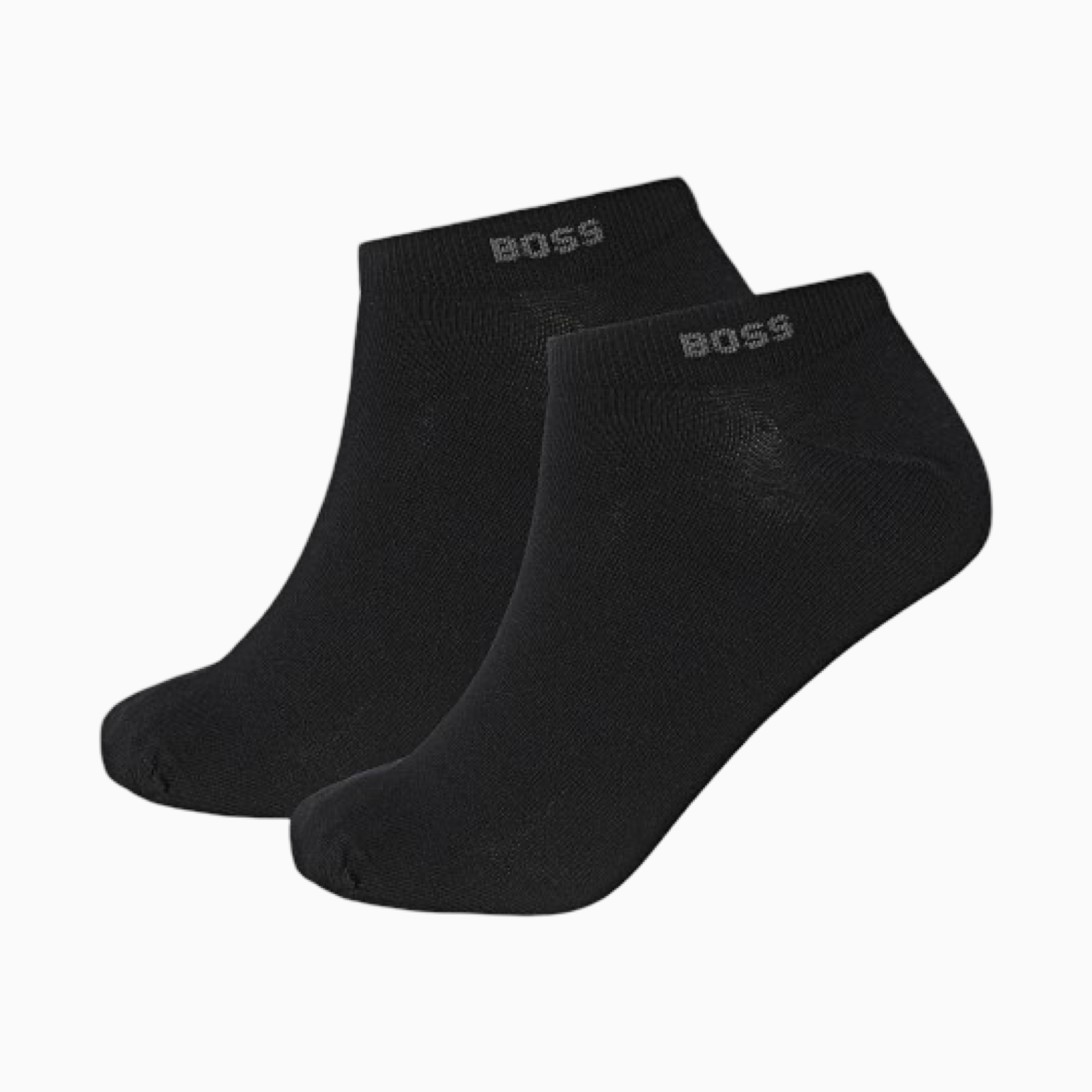 Мъжки черни чорапи Boss Men 2-pack Socks 50469849 001 Side View