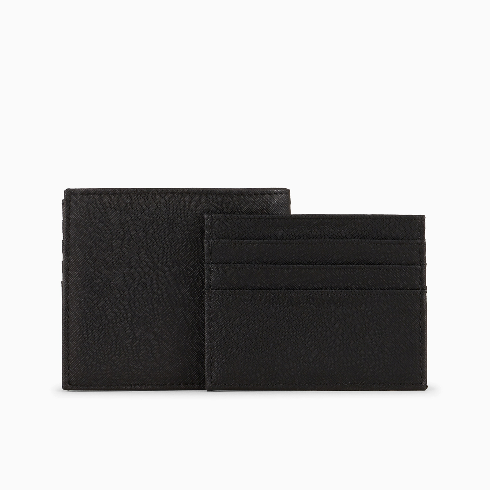 Мъжки подаръчен комплект портфейл и кард холдър Emporio Armani Y4R237 Y138E 81072 Back View