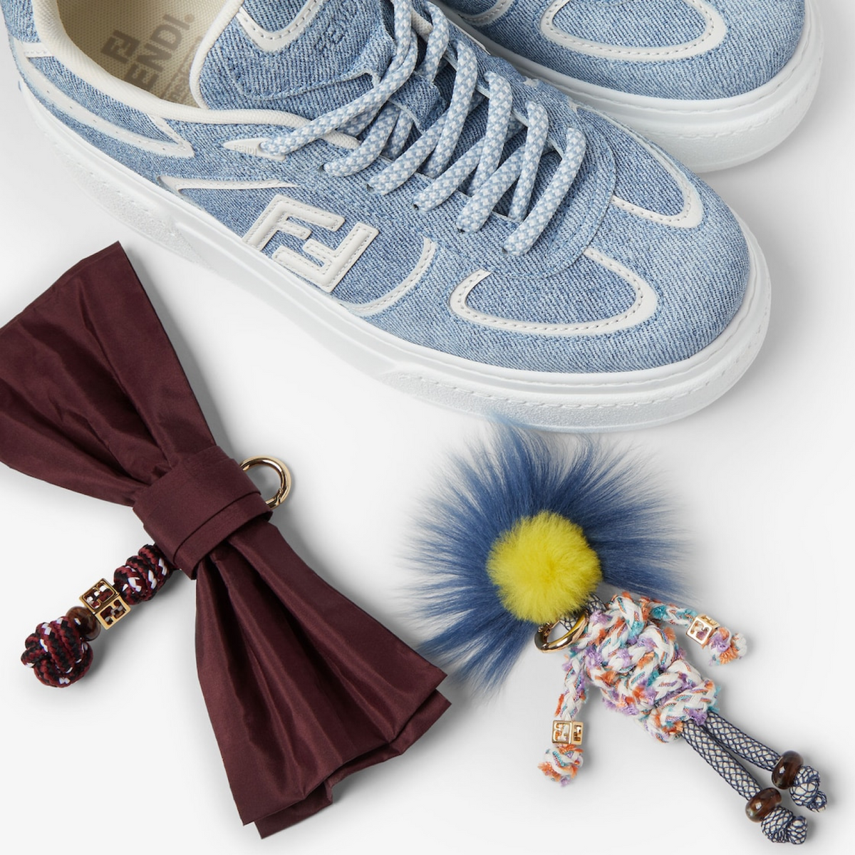Fendi Match Sneakers 8E8721AYFKF1V7U Close-Up