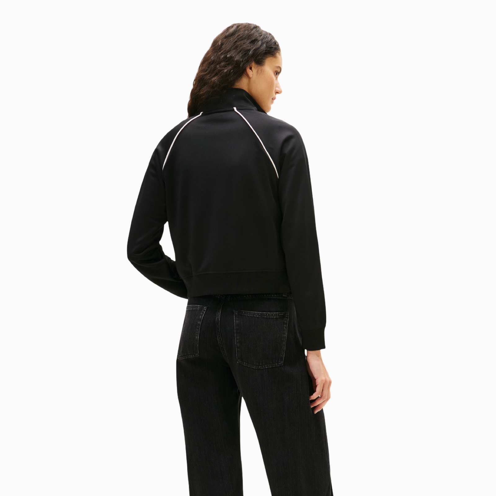 Дамски суичър Tommy Hilfiger Jeans Women Sweatshirt DW0DW21930 Back View