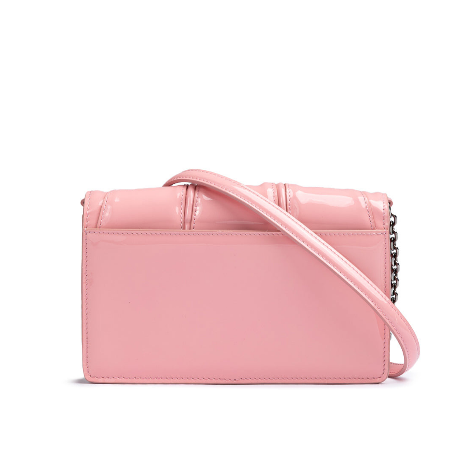 Ferrari GT Patent Leather Bag Back View