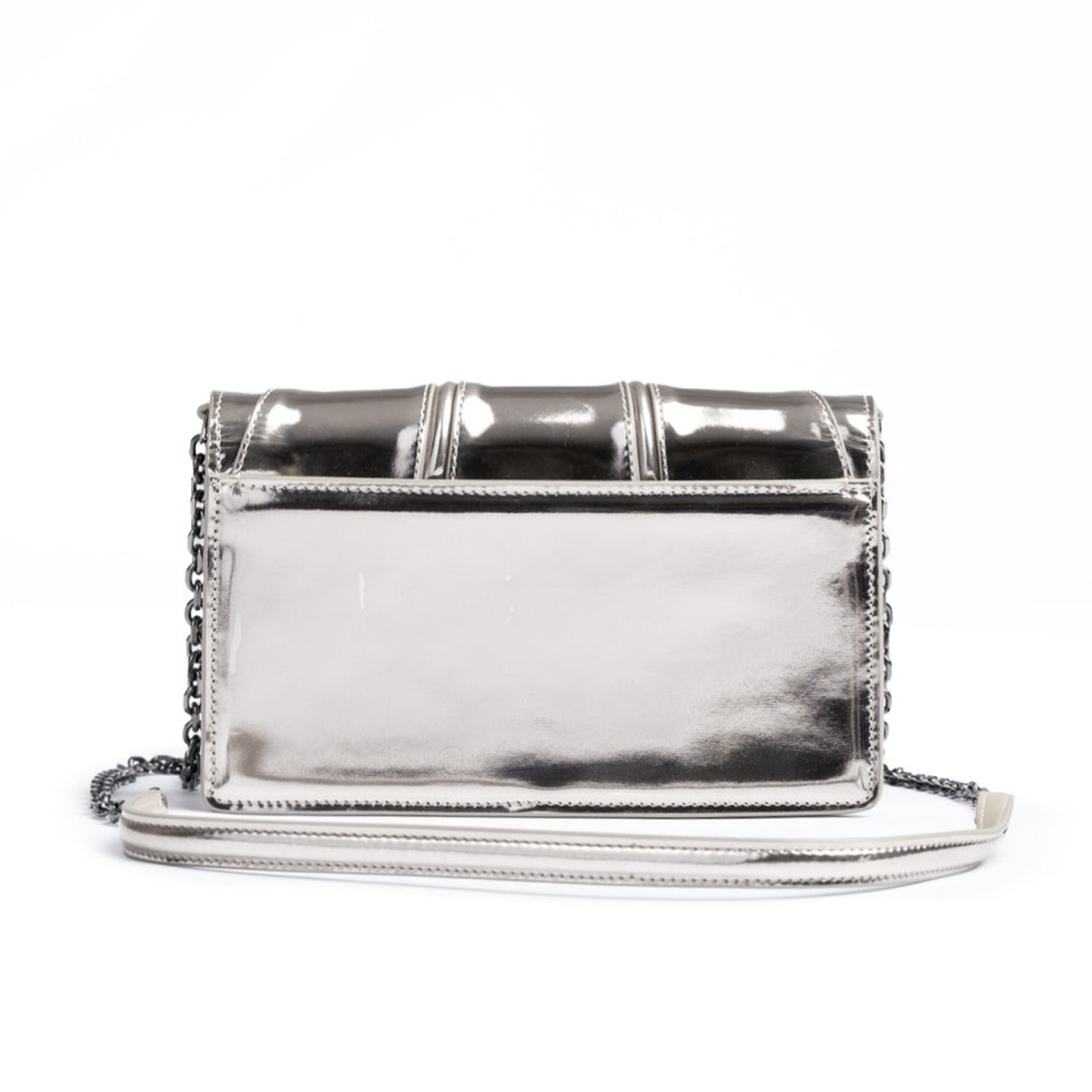 Ferrari GT Patent Leather Bag Back View